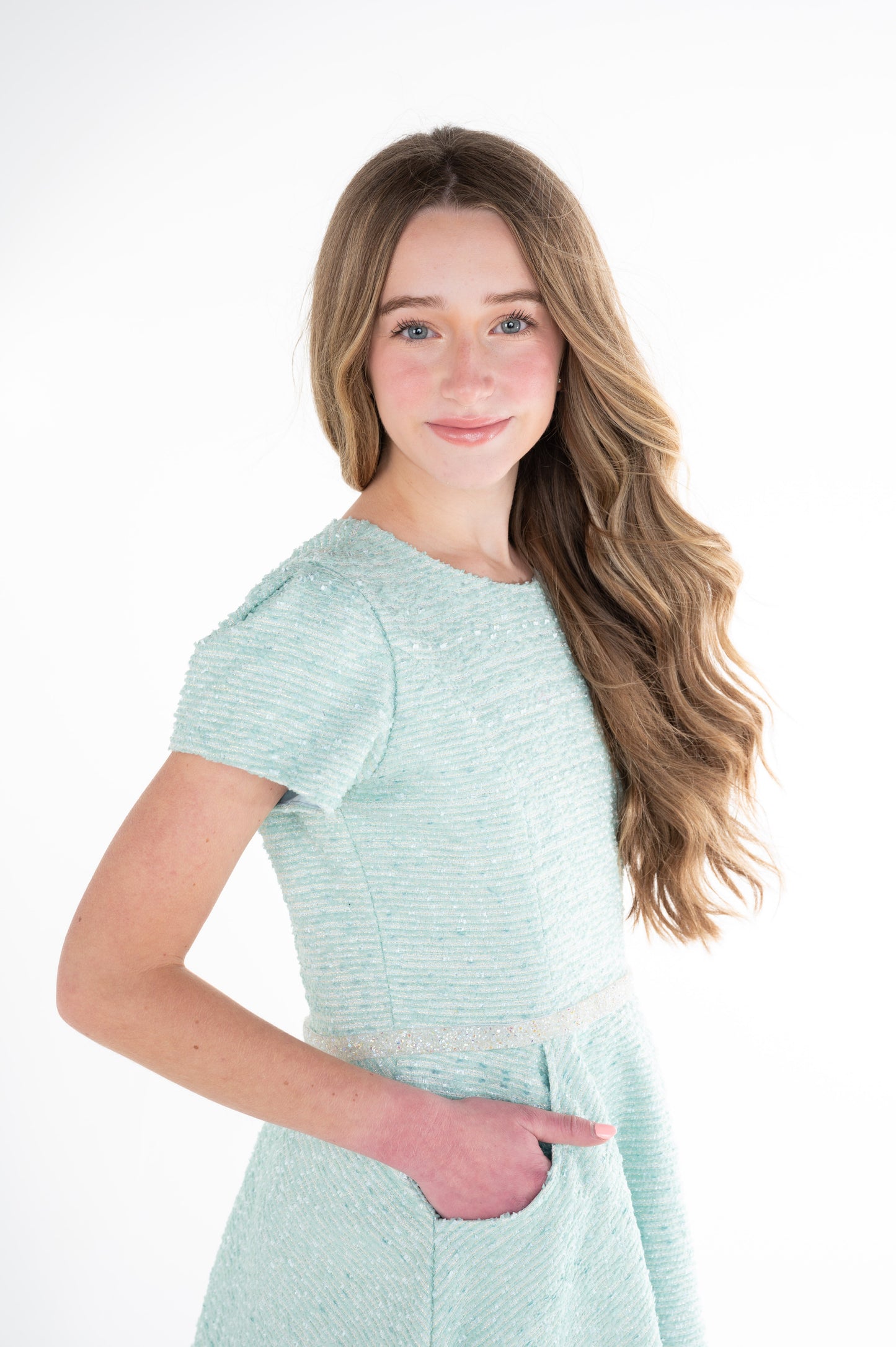 Edith I Spearmint I Final Sale