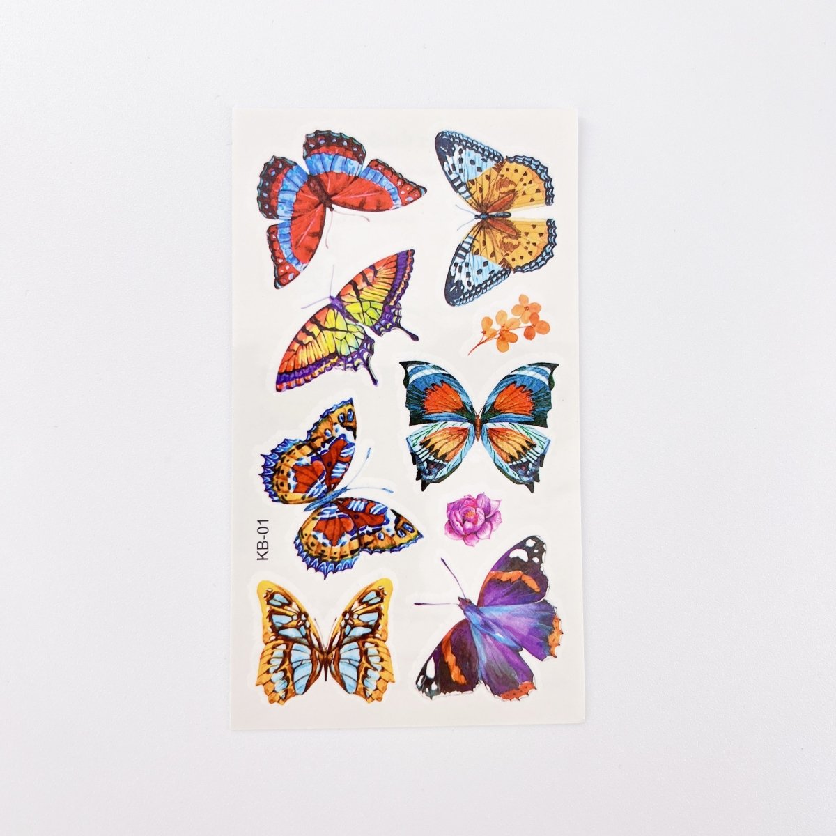 Waterproof Butterfly Tattoos – 10 Sheets for Parties and Events