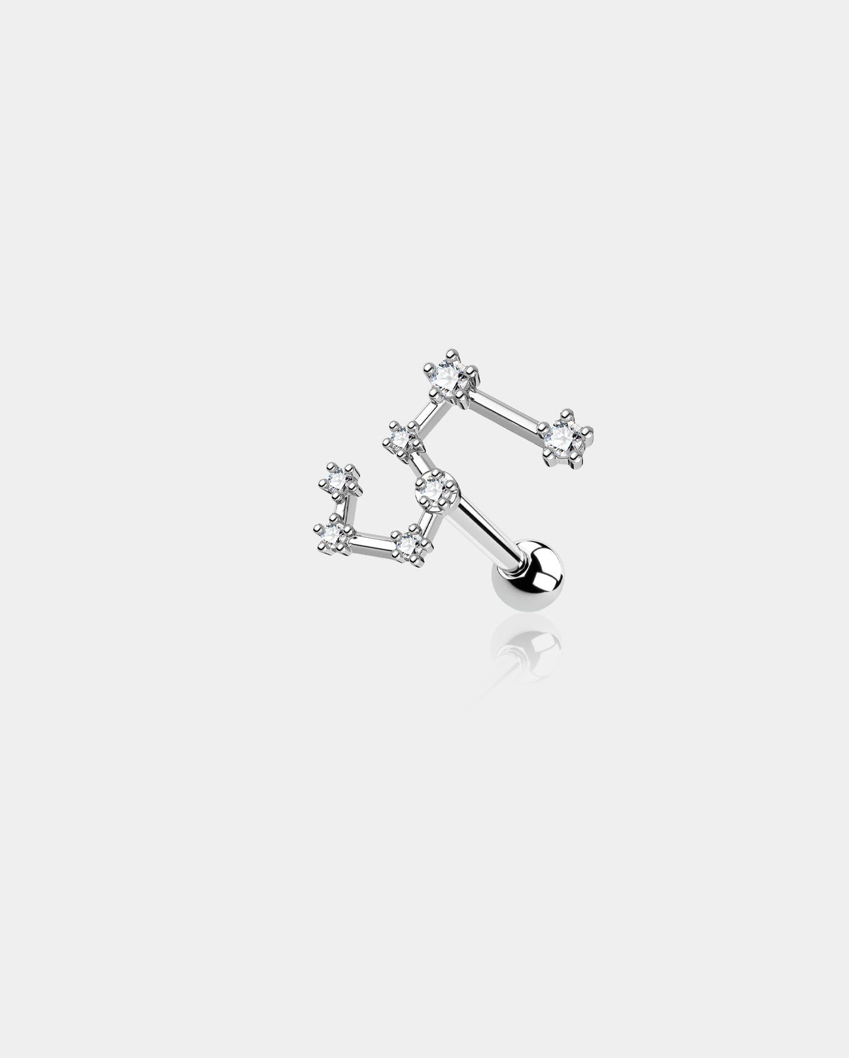 Zodiac Star Constellation Cartilage Stud