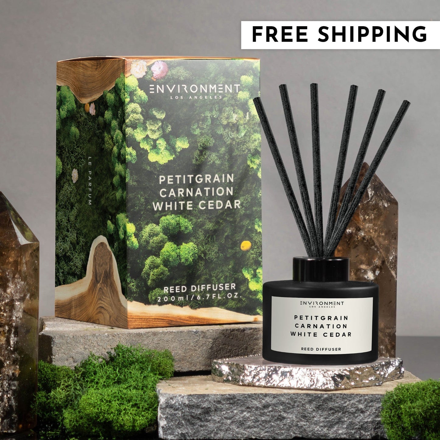 Petitgrain | Carnation | White Cedar Diffuser (Inspired by YSL L'Homme®)
