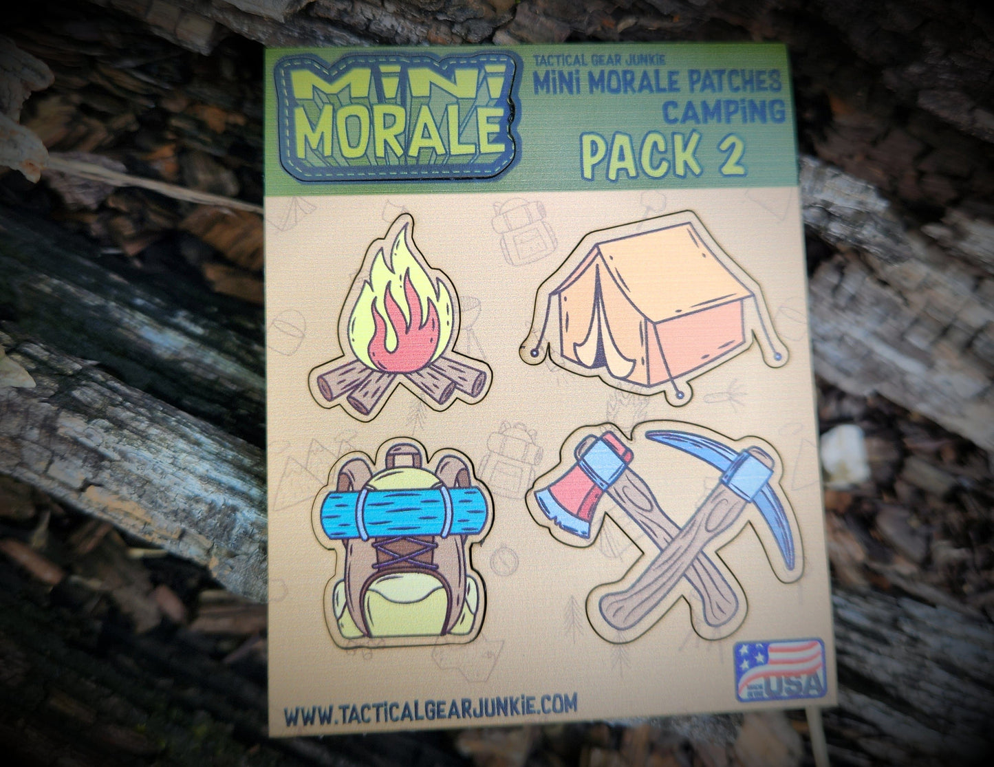 Mini Morale - Backcountry Adventurer's - Camping Patch Pack 2