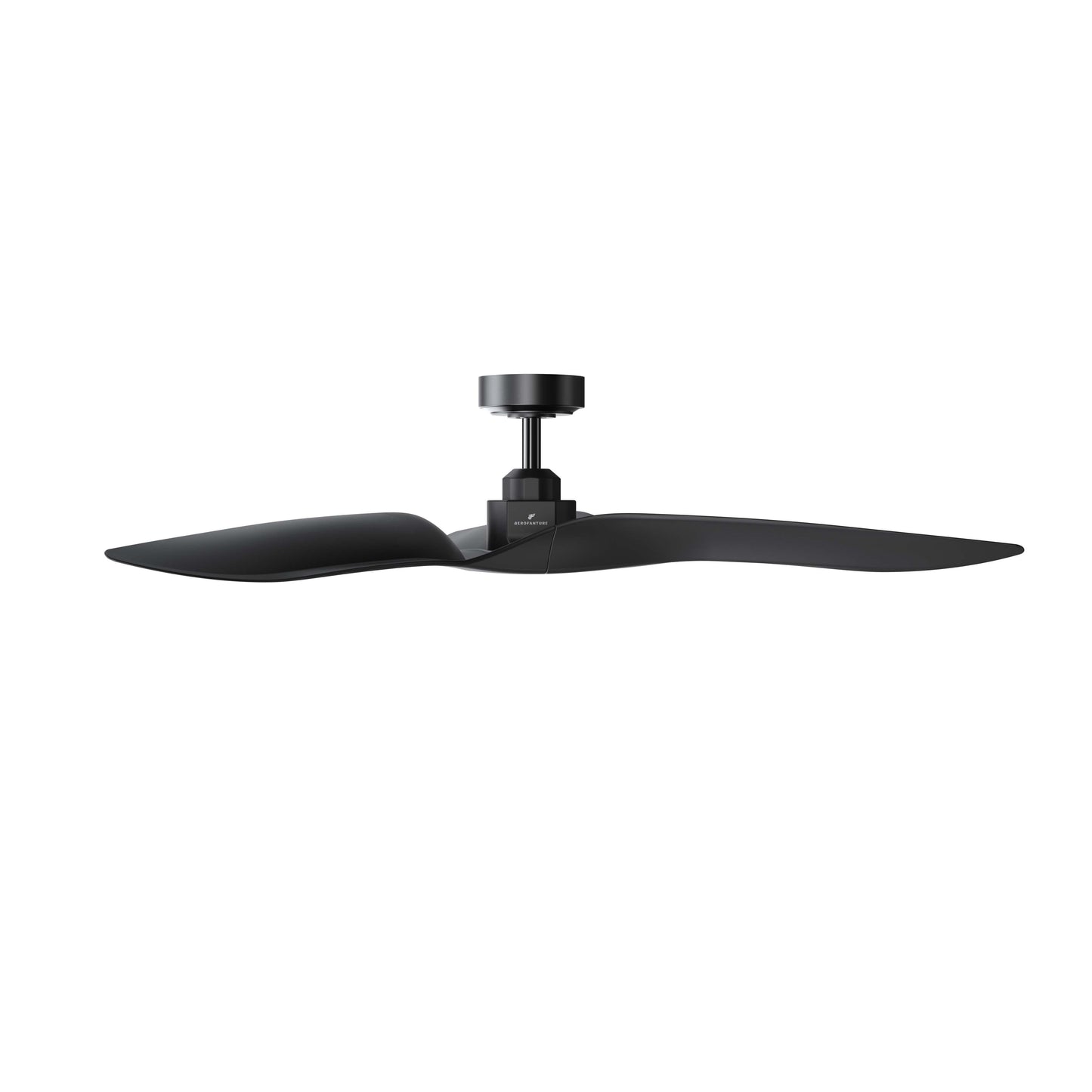 52" Punjab Industrial DC Motor Downrod Mount Reversible Ceiling Fan with Remote Control