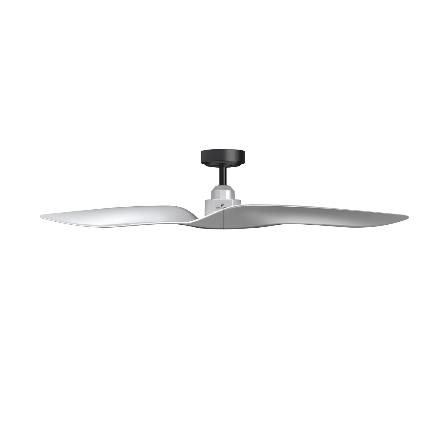 52" Punjab Industrial DC Motor Downrod Mount Reversible Ceiling Fan with Remote Control