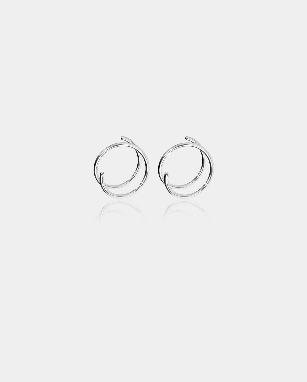 2PCS Titanium Spiral Nose Rings