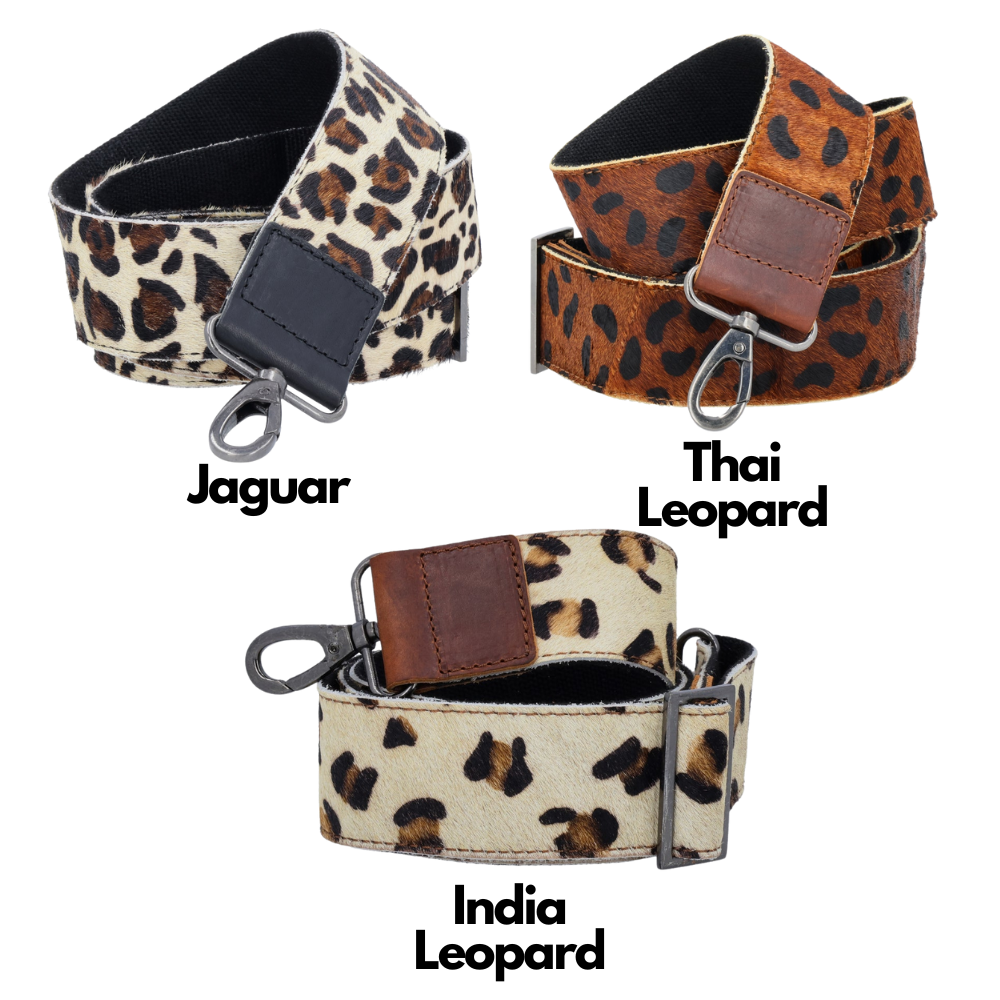 Genuine Cowhide Hair-on Crossbody Strap by Lady Conceal