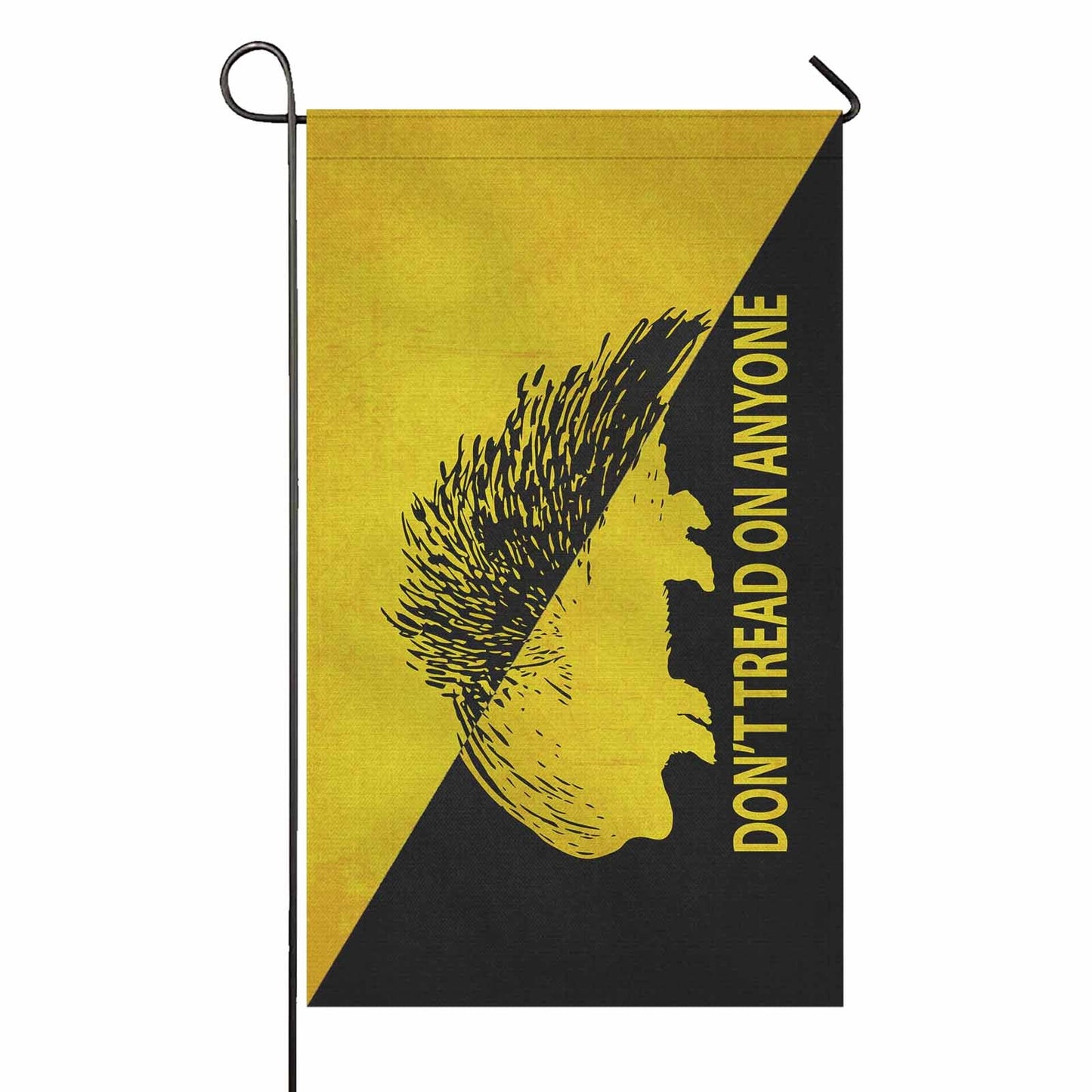 Ancap Don't Tread Porcupine Two Sided Flag