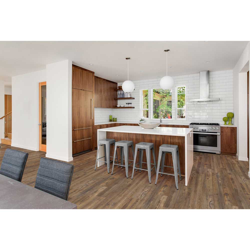 Aged Hickory 0.75" Thick x 3/5" Wide x 94" Length Luxury Vinyl Quarter Round Molding-MSI Everlife