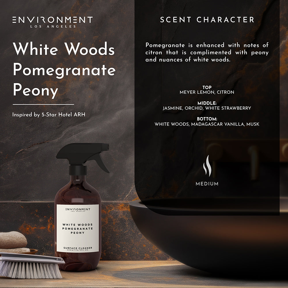 White Woods | Pomegranate | Peony Surface Cleaner (Inspired by The Aria Hotel®)