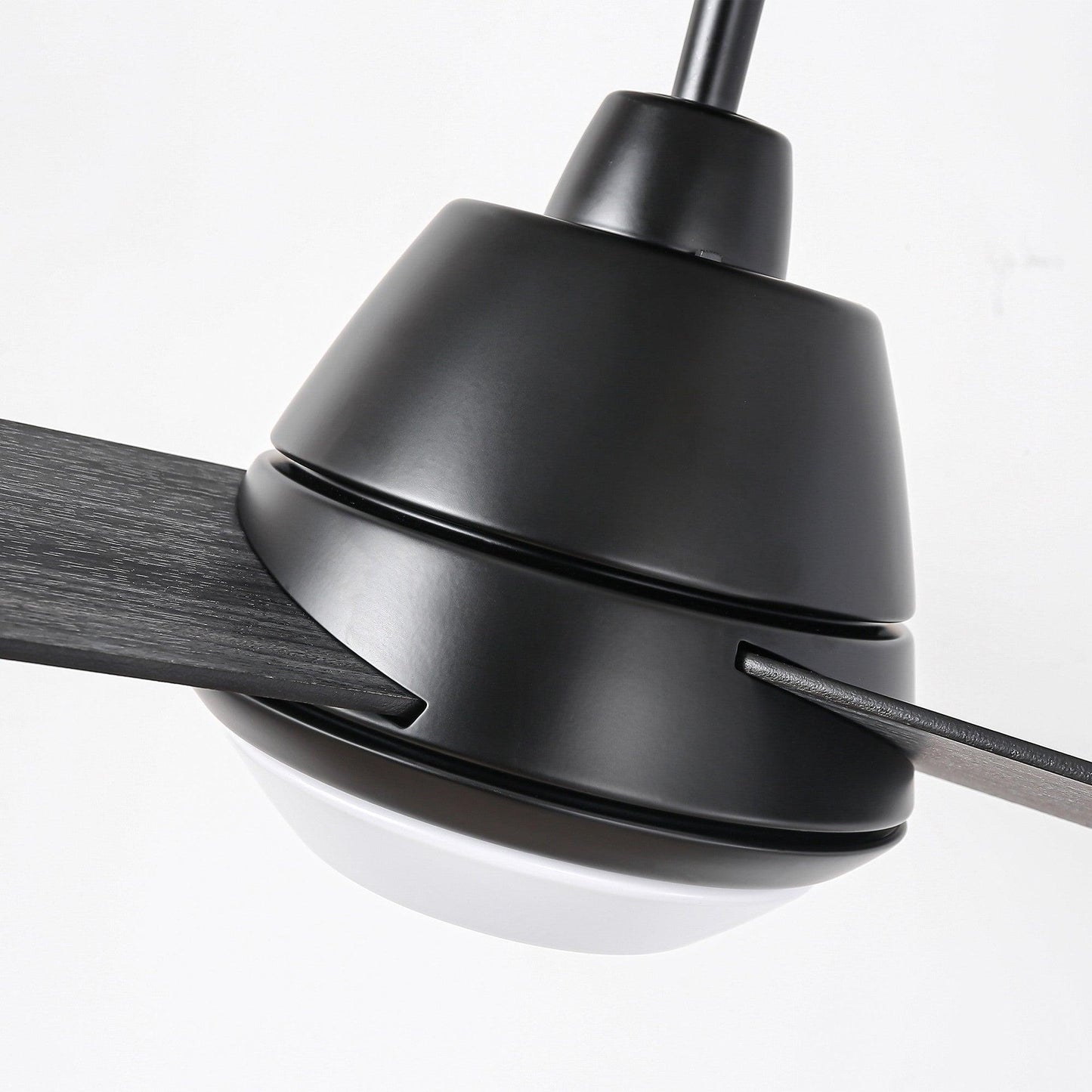 52" 4 Speed Wall Control Ceiling Fan with LED Lighting