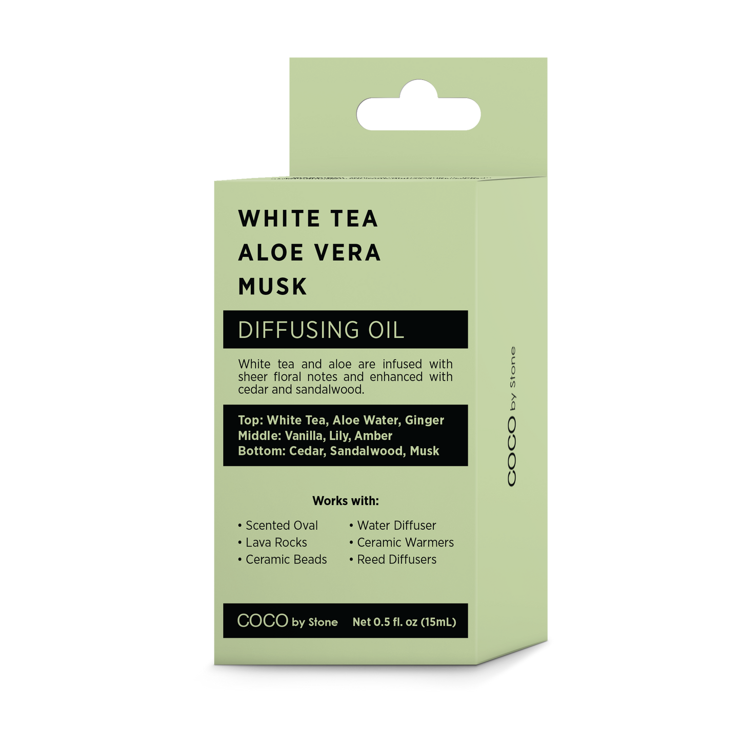 Diffusing Oil (White Tea | Aloe Vera | Musk)