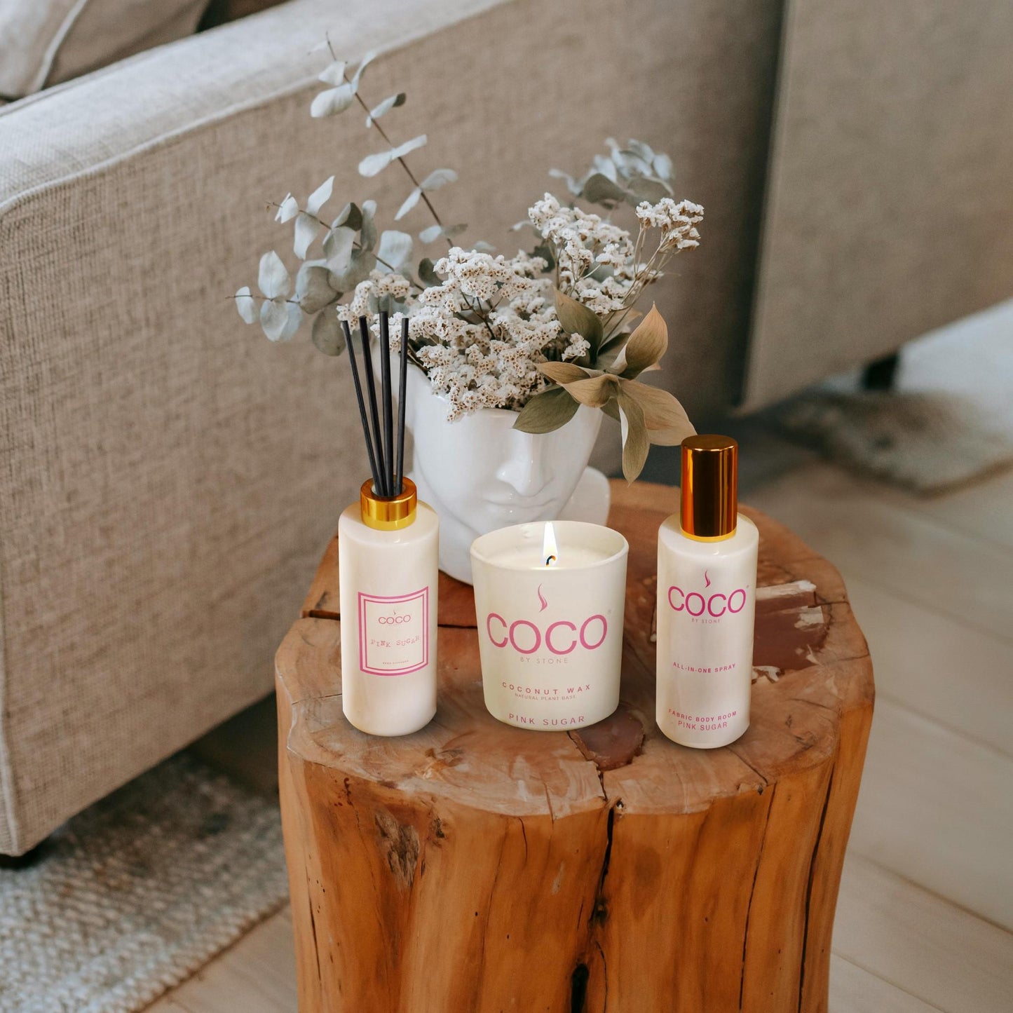 5oz Pink Sugar Reed Diffuser