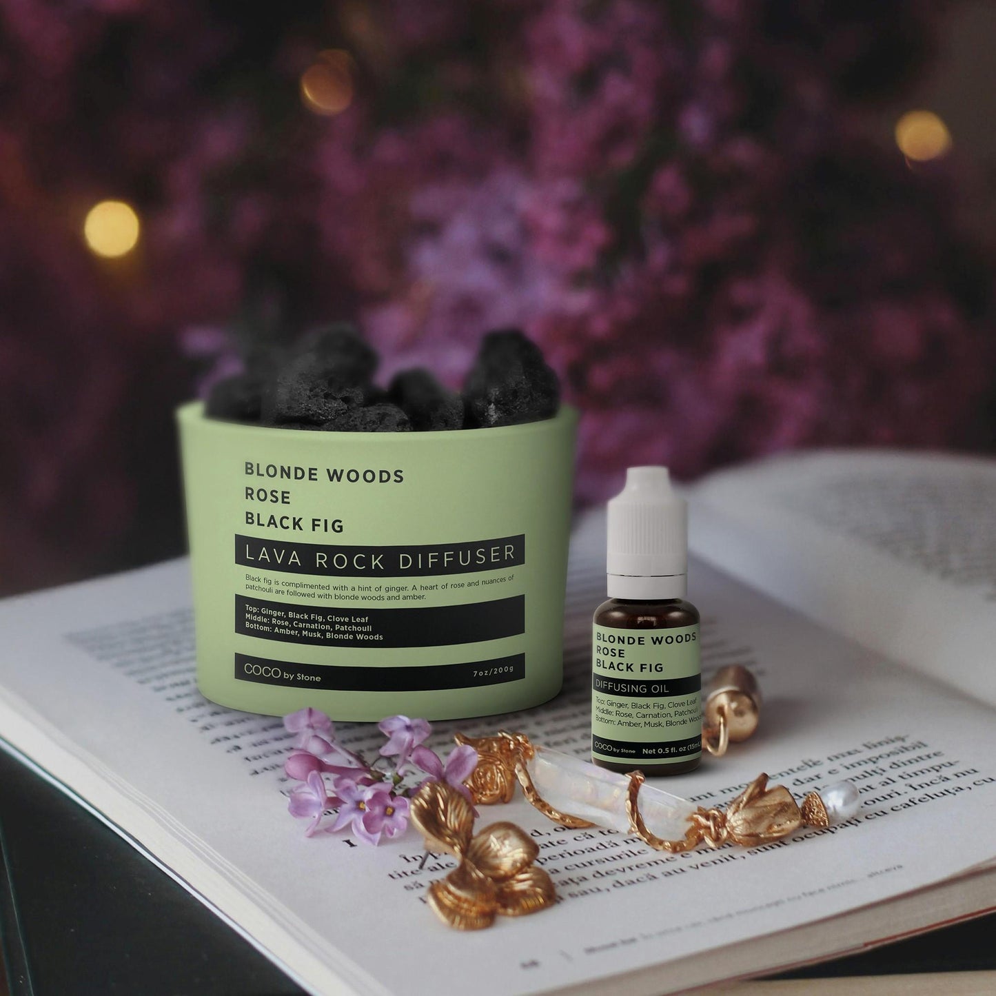 Diffusing Oil (Blonde Woods | Rose | Black Fig)