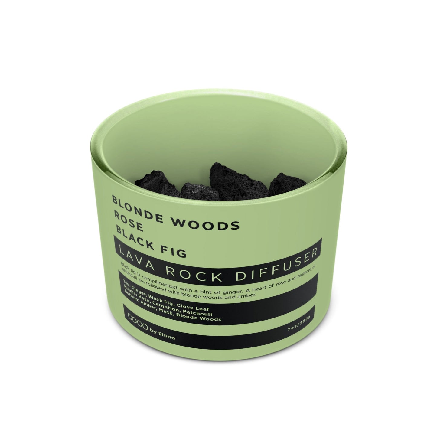 Lava Rock Diffuser (Blonde Woods | Rose | Black Fig)