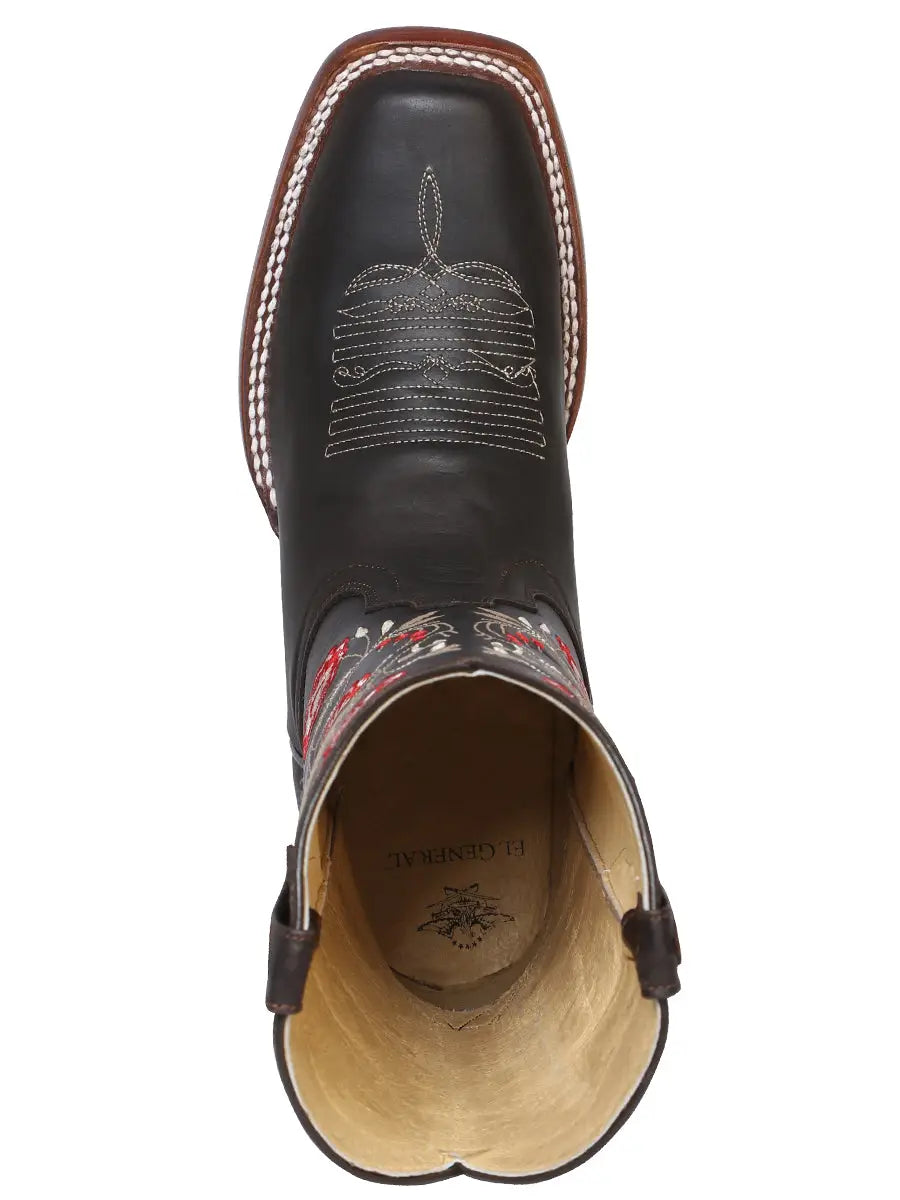 El General Womens Rodeo Boot- Dark Chocolate