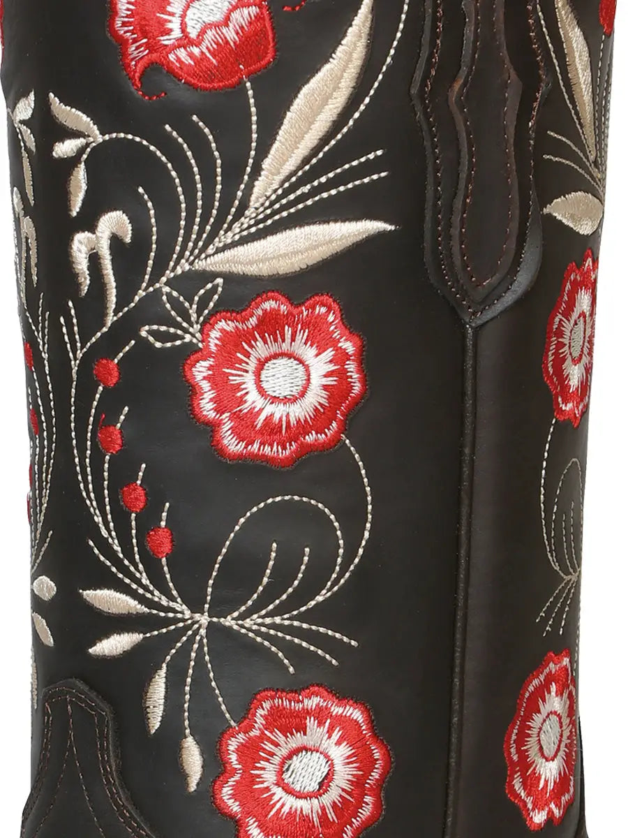 El General Womens Rodeo Boot- Dark Chocolate