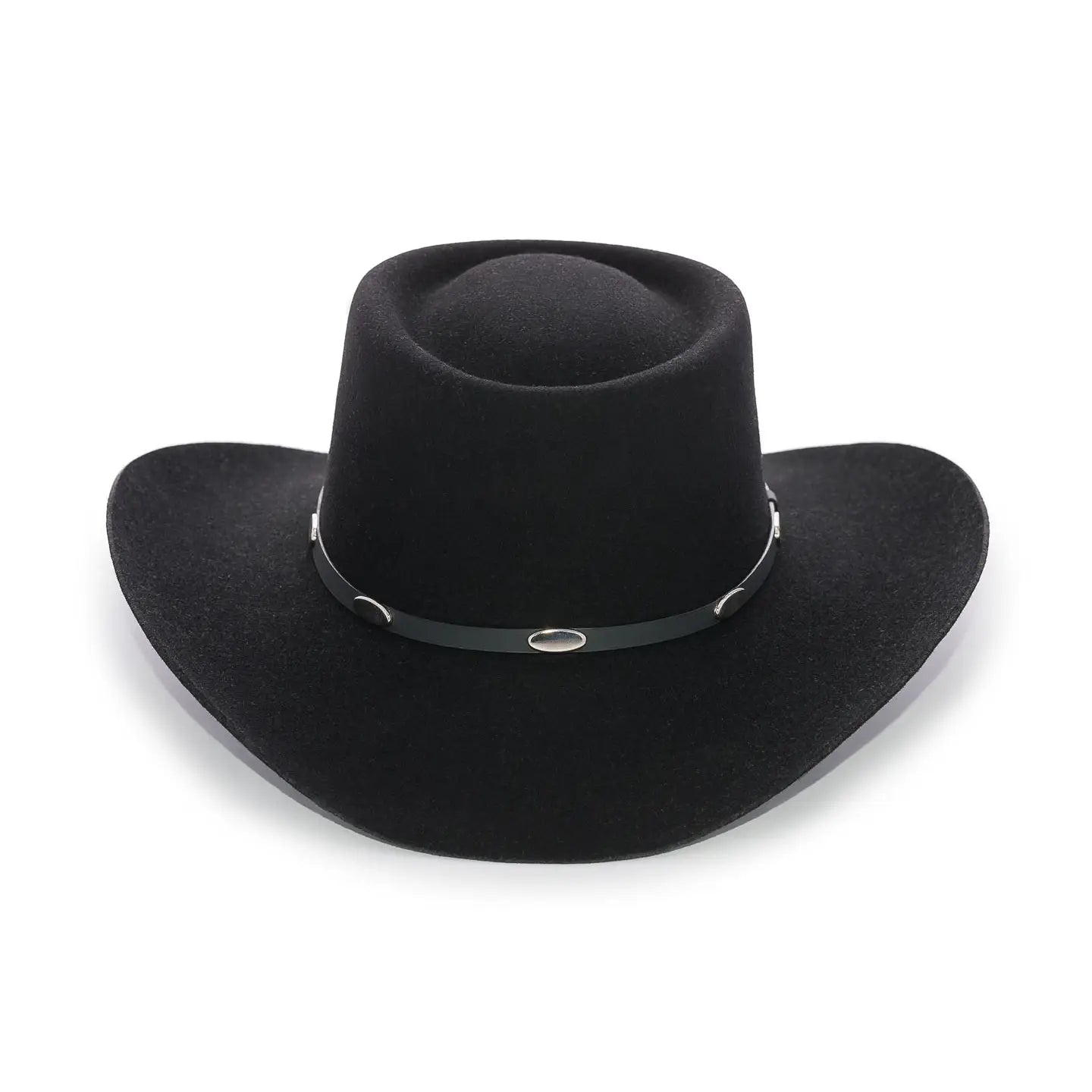 Hold Em Black Gambler Cowboy Hat