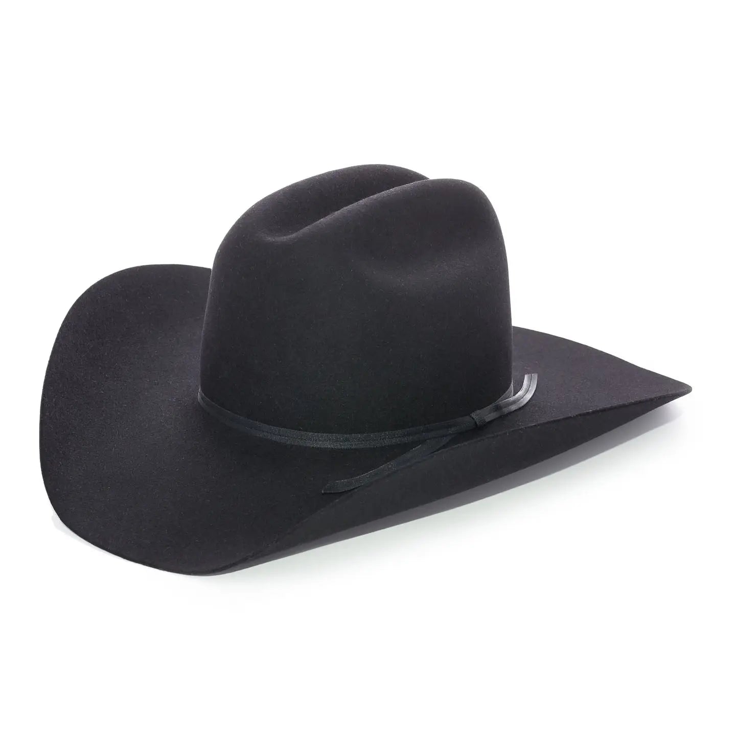 Arlington Black Low Cattleman Cowboy Hat