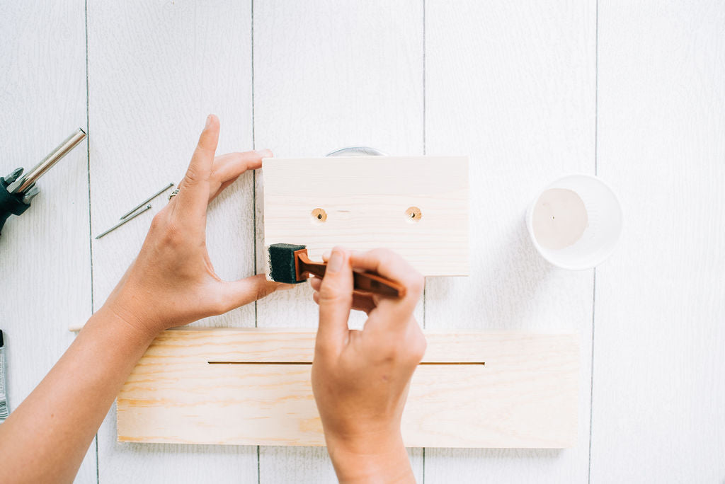 Hanging Mirror Shelf Kit