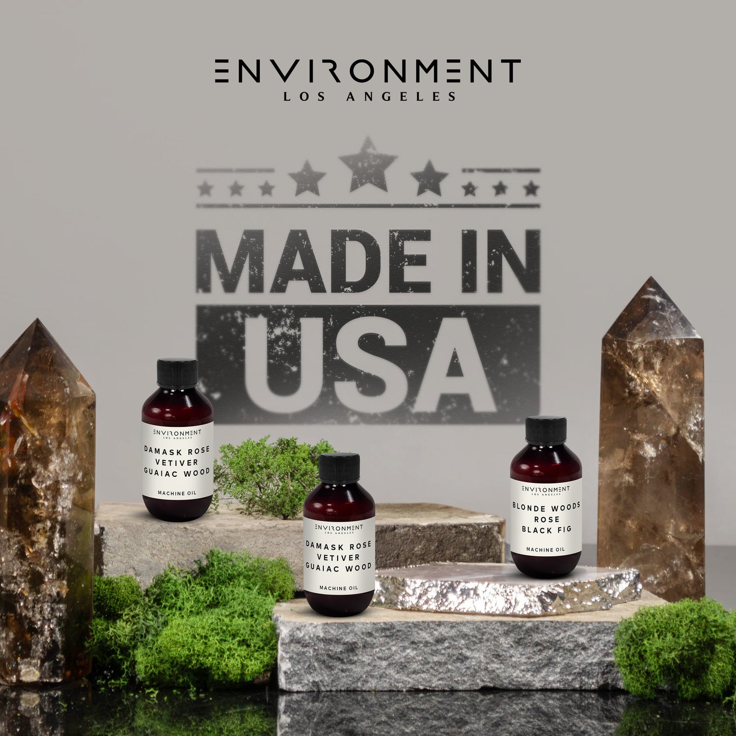 2oz Rosewater | Peony Water | Washed Woods Machine Diffusing Oil (Inspired by Issey Miyake L'Eau d'Issey®)