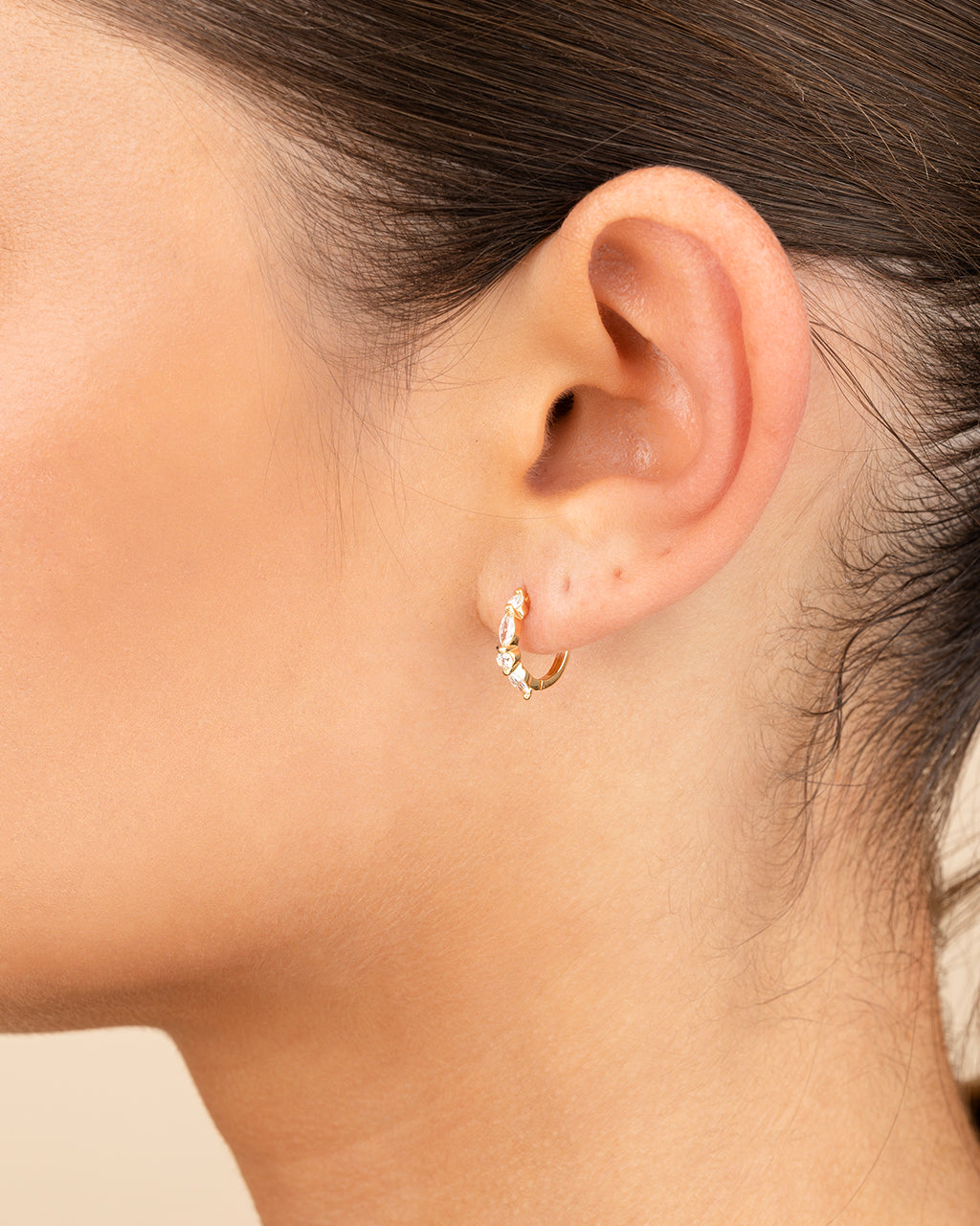Sterling Silver Kensington Micro Hoops