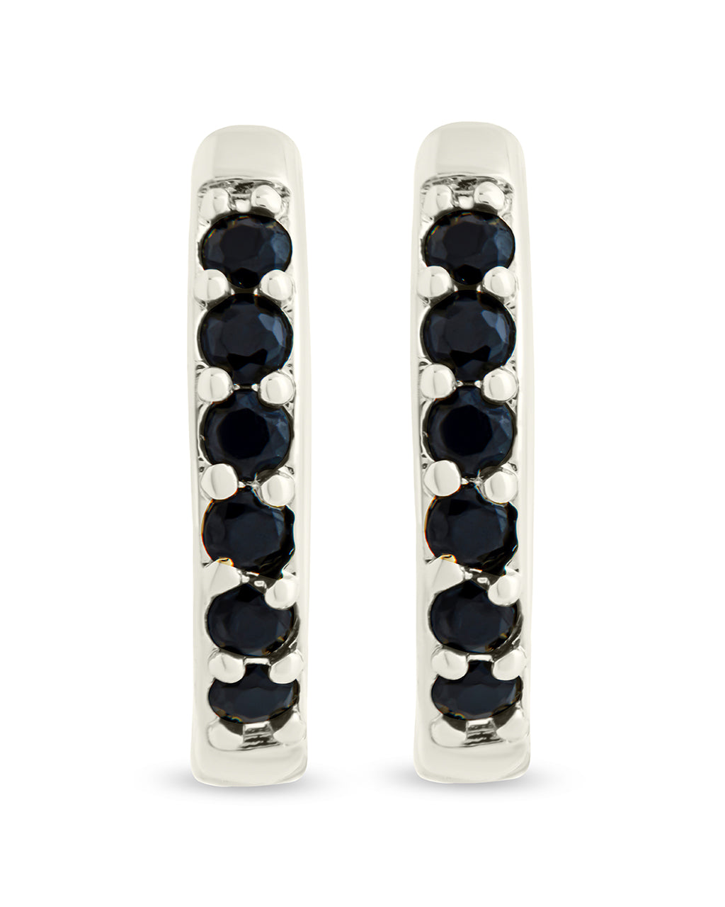 Zadie CZ Everyday Hoop Earrings