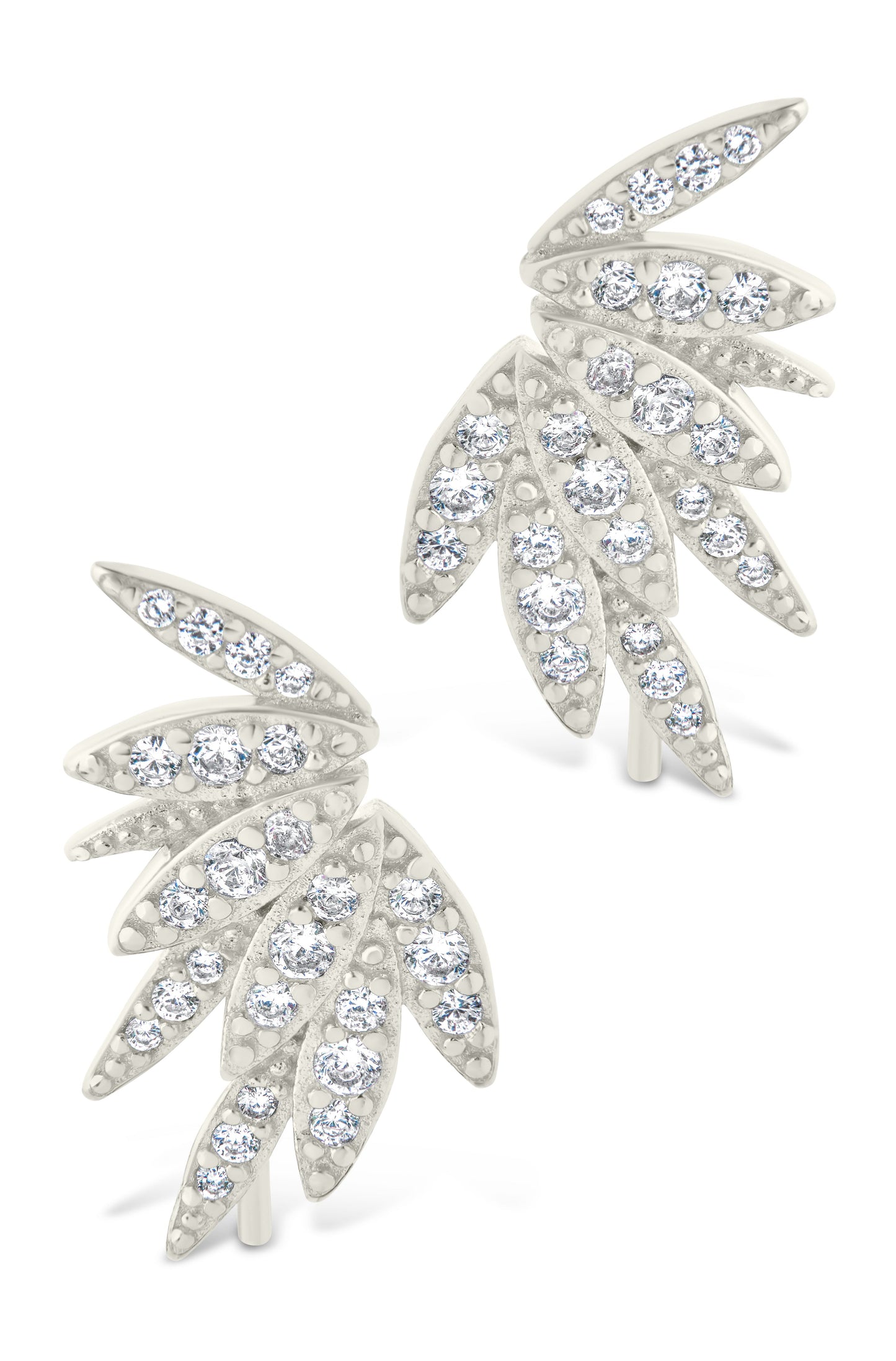 Sterling Silver Devon CZ Earrings