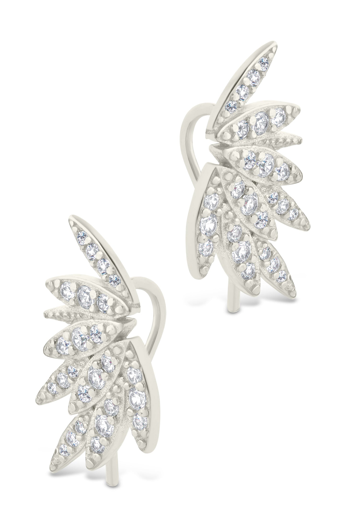 Sterling Silver Devon CZ Earrings