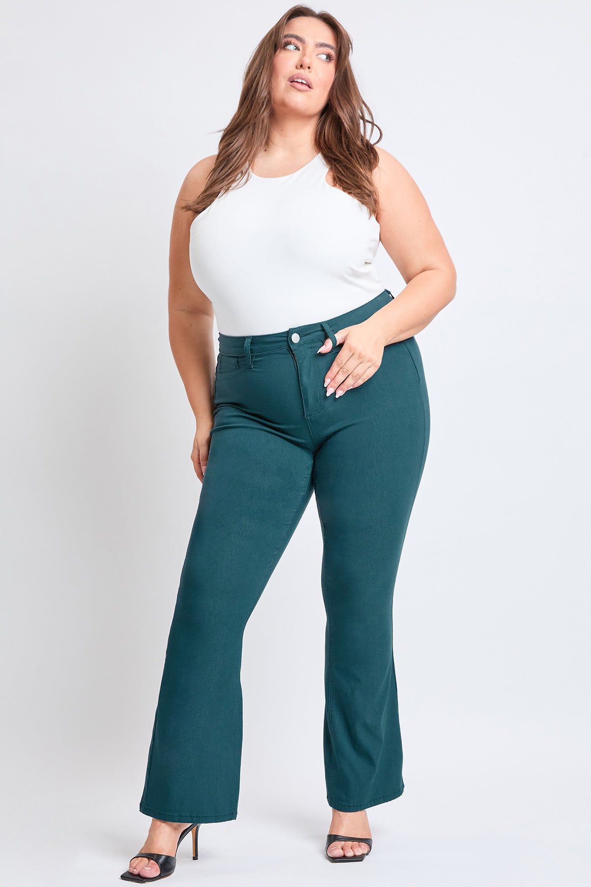 Women's Plus Hyperstretch Flare Pants