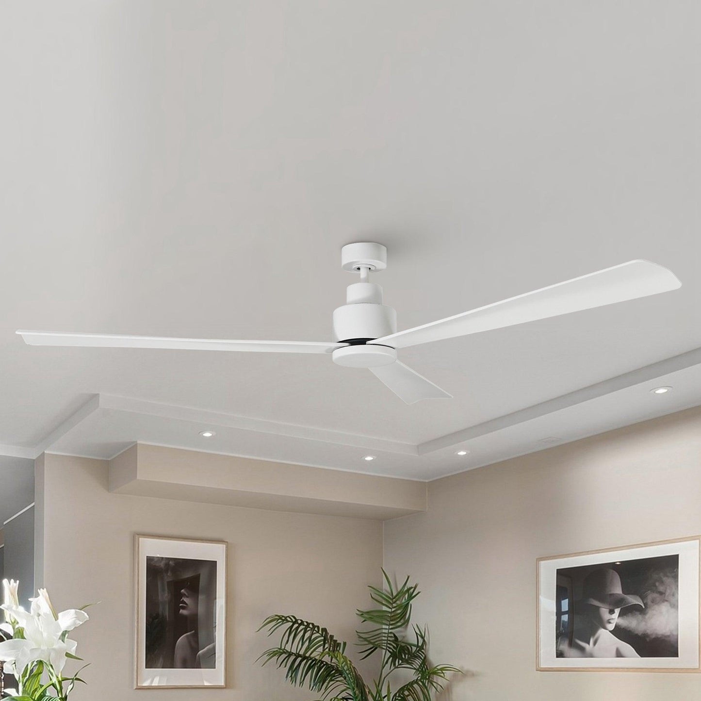 52" Zelda Industrial Ceiling Fan with Remote Control