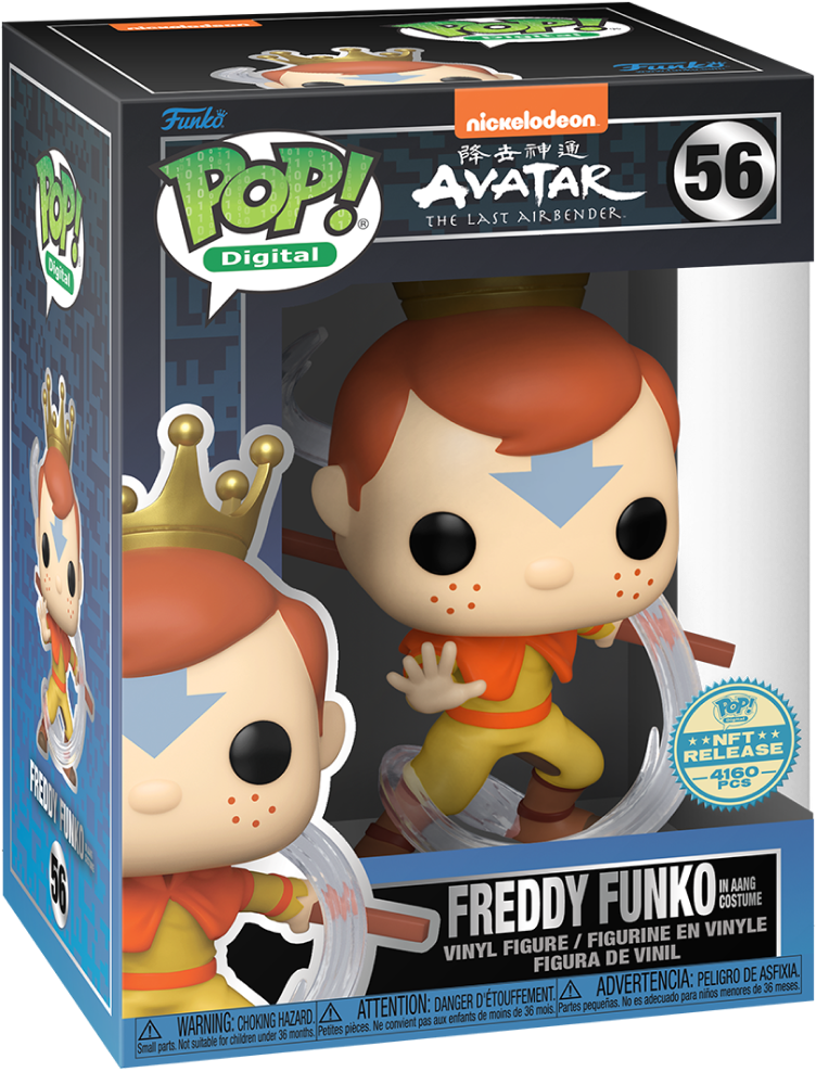 Freddy Funko in Aang Costume
