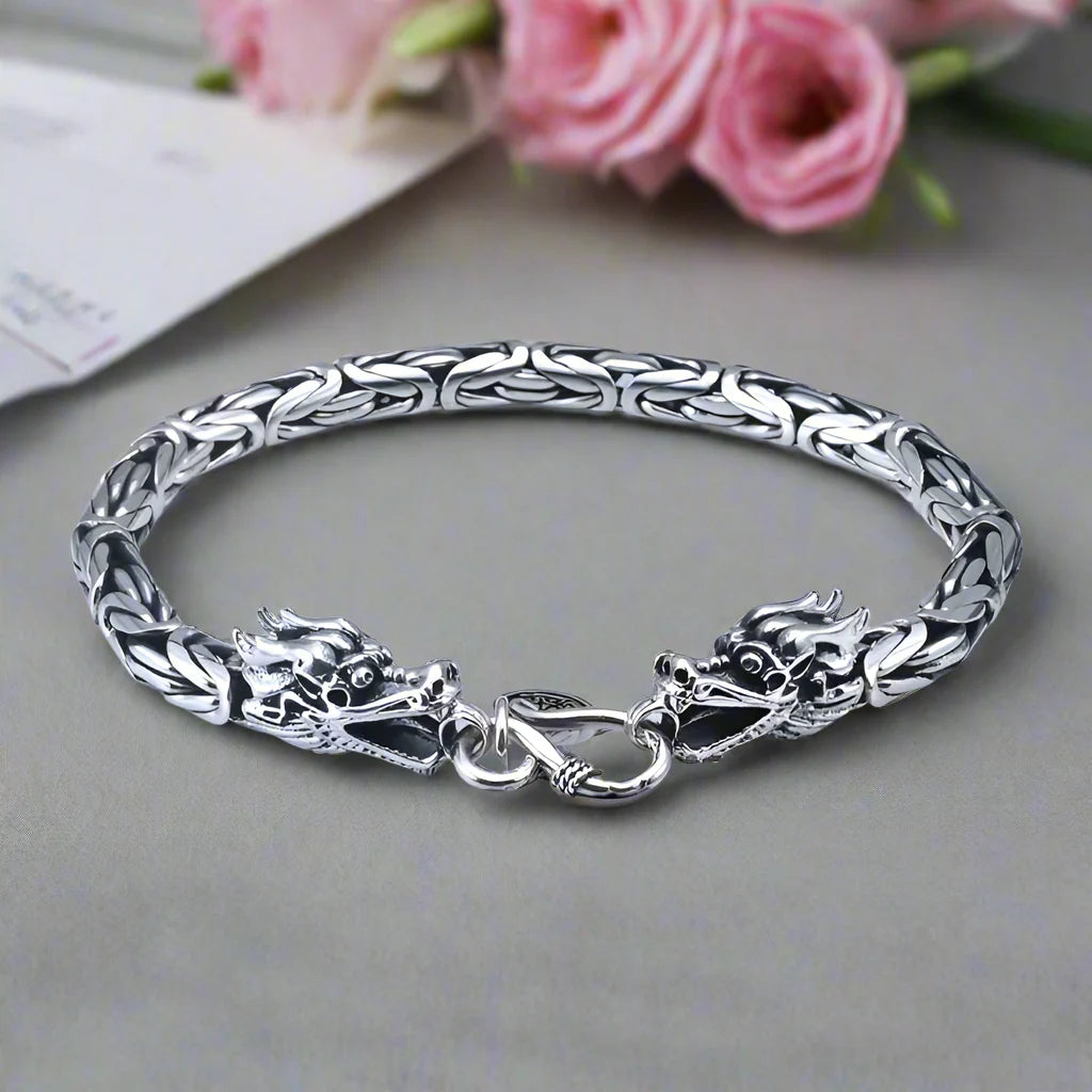 Vintage Dragon Chain Gothic Bracelet