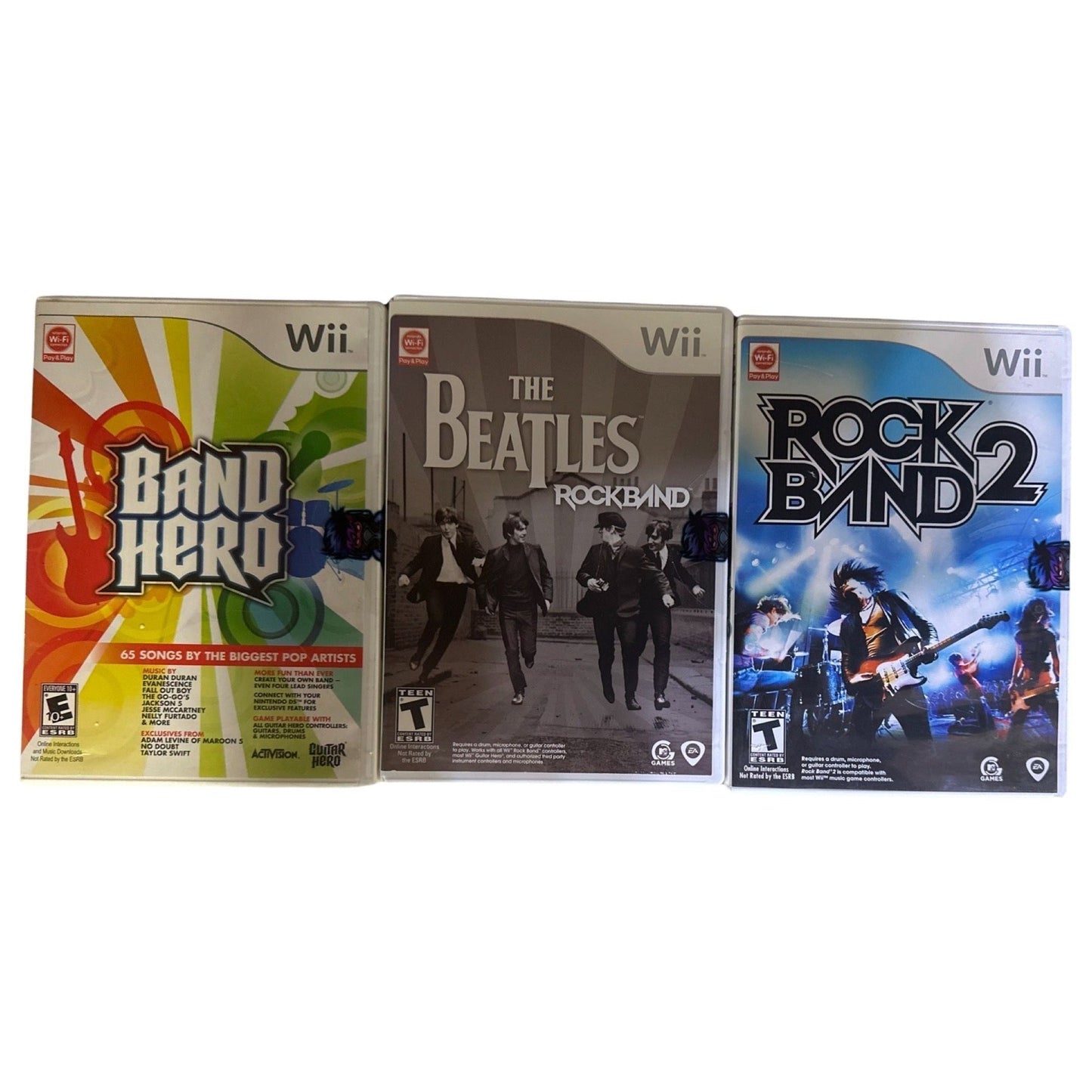 Rock Band Ultimate Band Kit (With 4 Games) - Nintendo Wii & Wii U