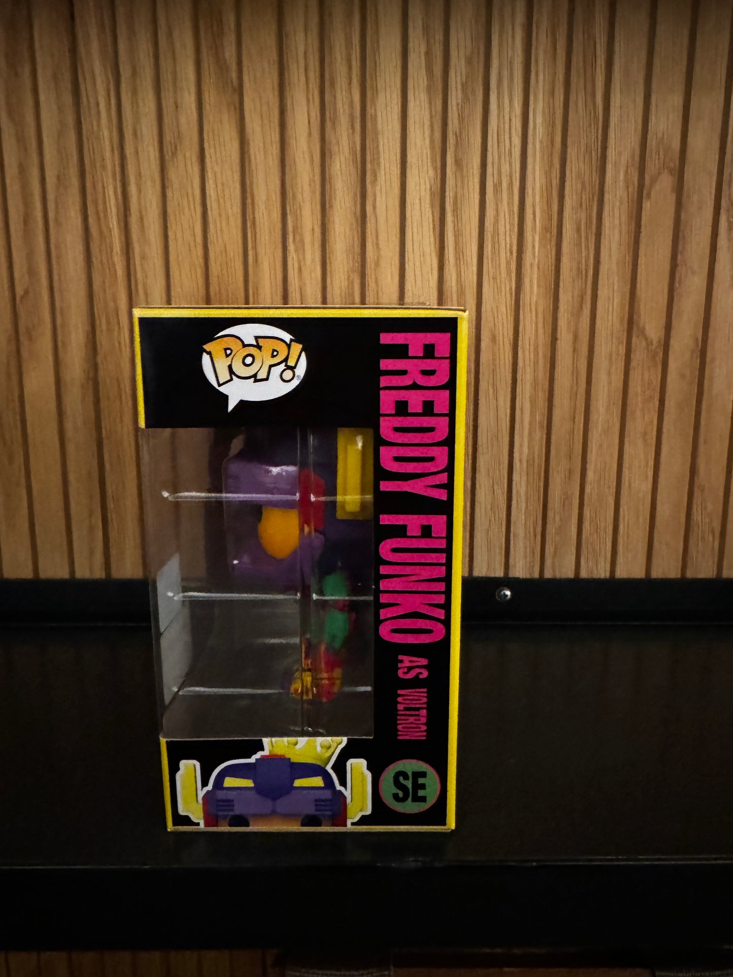 Funko Fundays Experience 2025: Pop! Originals Freddy Funko as Voltron (Blacklight) LE1500