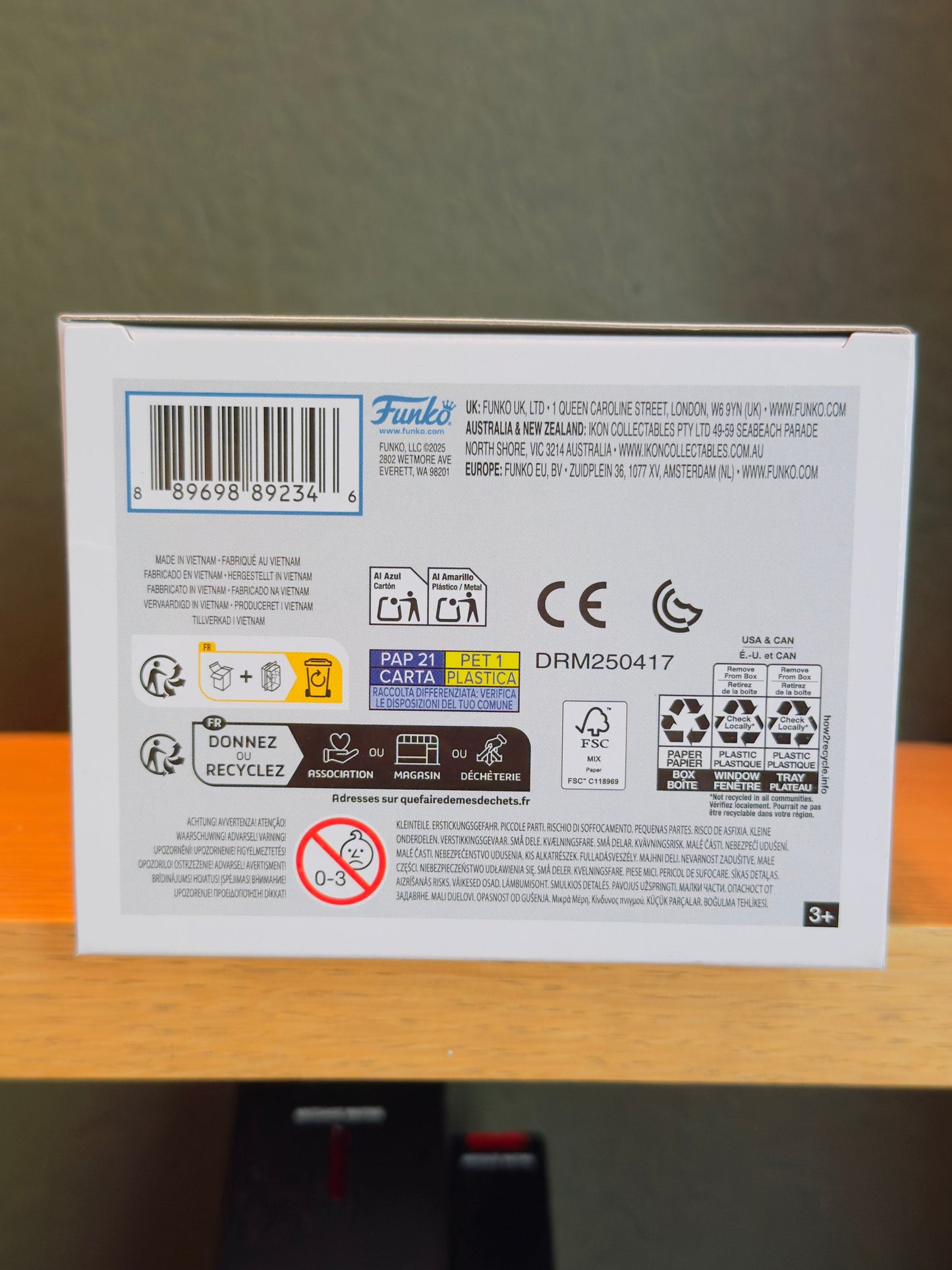 Funko Fundays Experience 2025: Pop! Originals R.L. STINE Freddy Funko as Night of the Living Dummy (Glow in the Dark) LE500