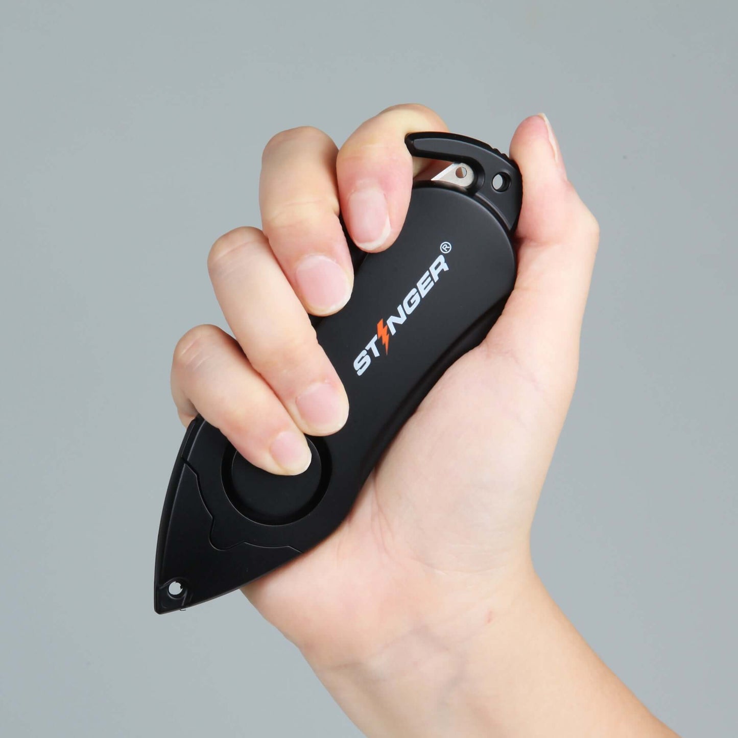 Stinger Personal Safety Alarm Keychain Emergency Tool: Siren Alarm, Seat Belt Cutter, Glass Breaker (Peony)