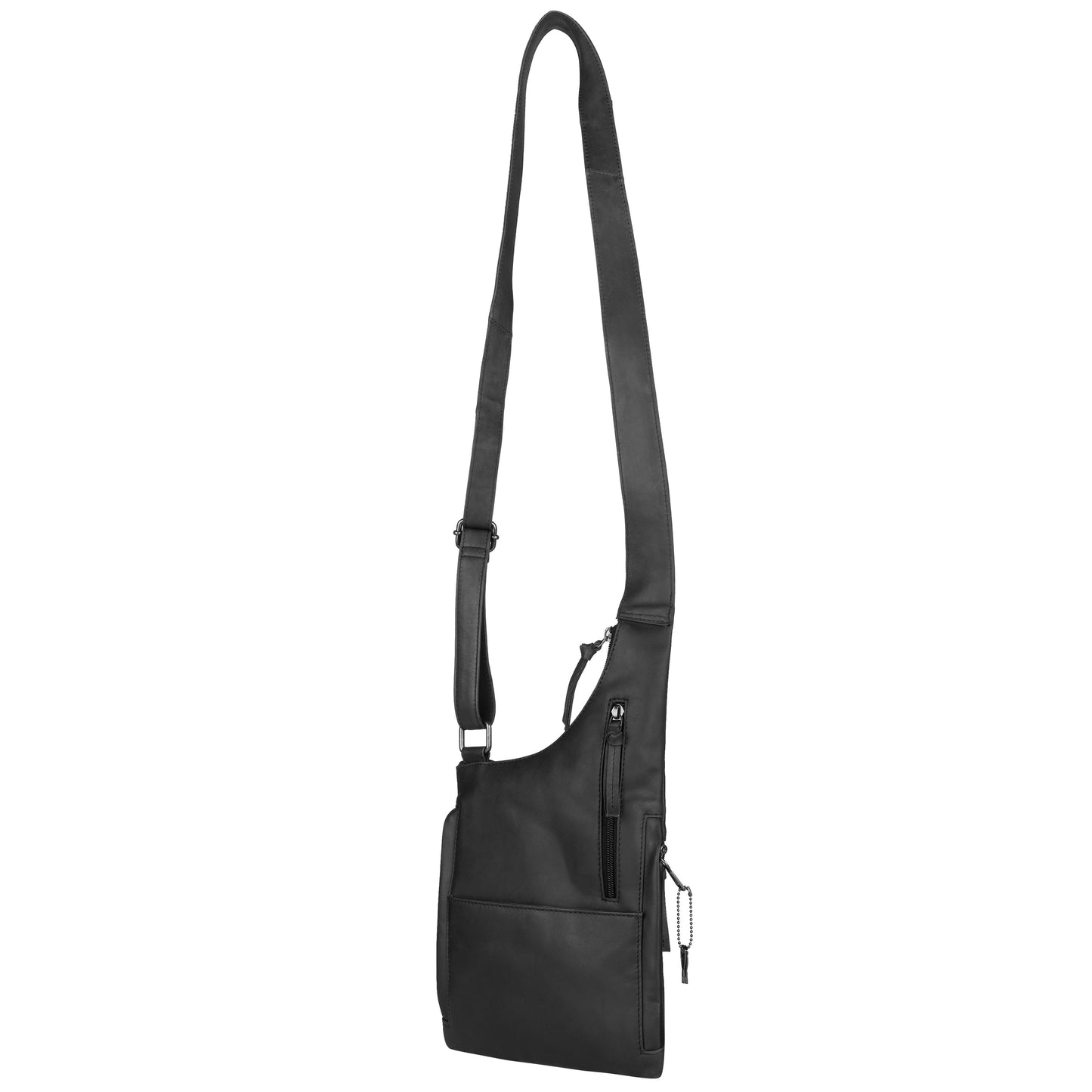 Concealed Carry Unisex Remi Leather Crossbody by Lady Conceal