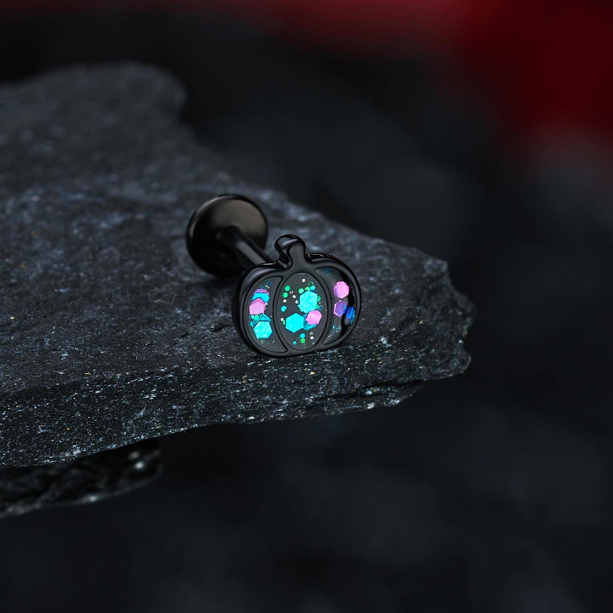 3PCS Spider Bat Internally Threaded Cartilage Studs