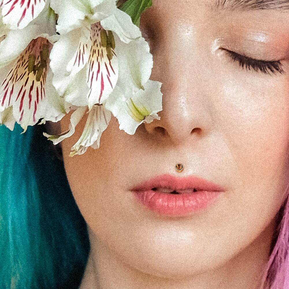 3PCS Bee Flower Honey Helix Stud