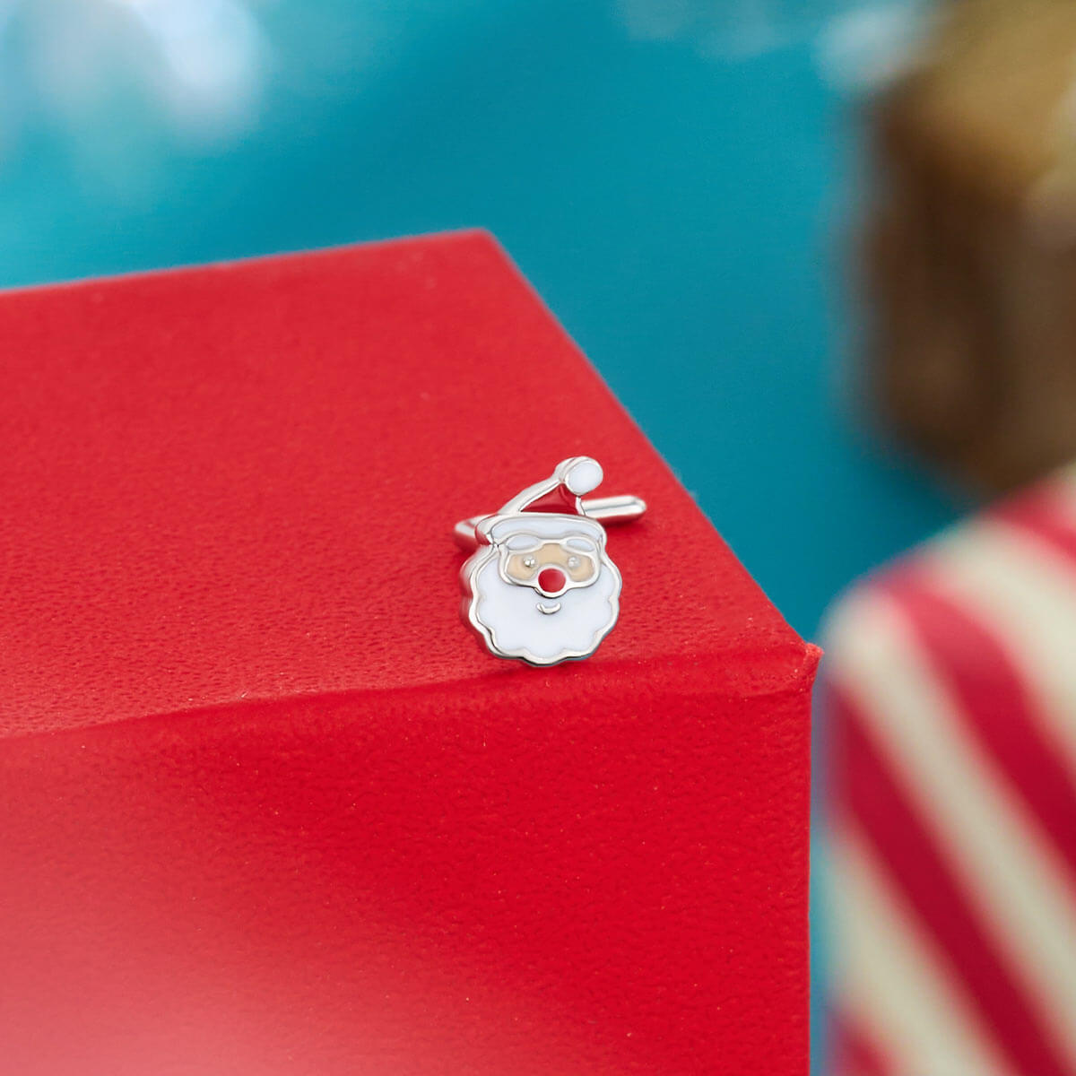 3PCS Chiristmas Santa/Tree/CandyCane Nose Stud