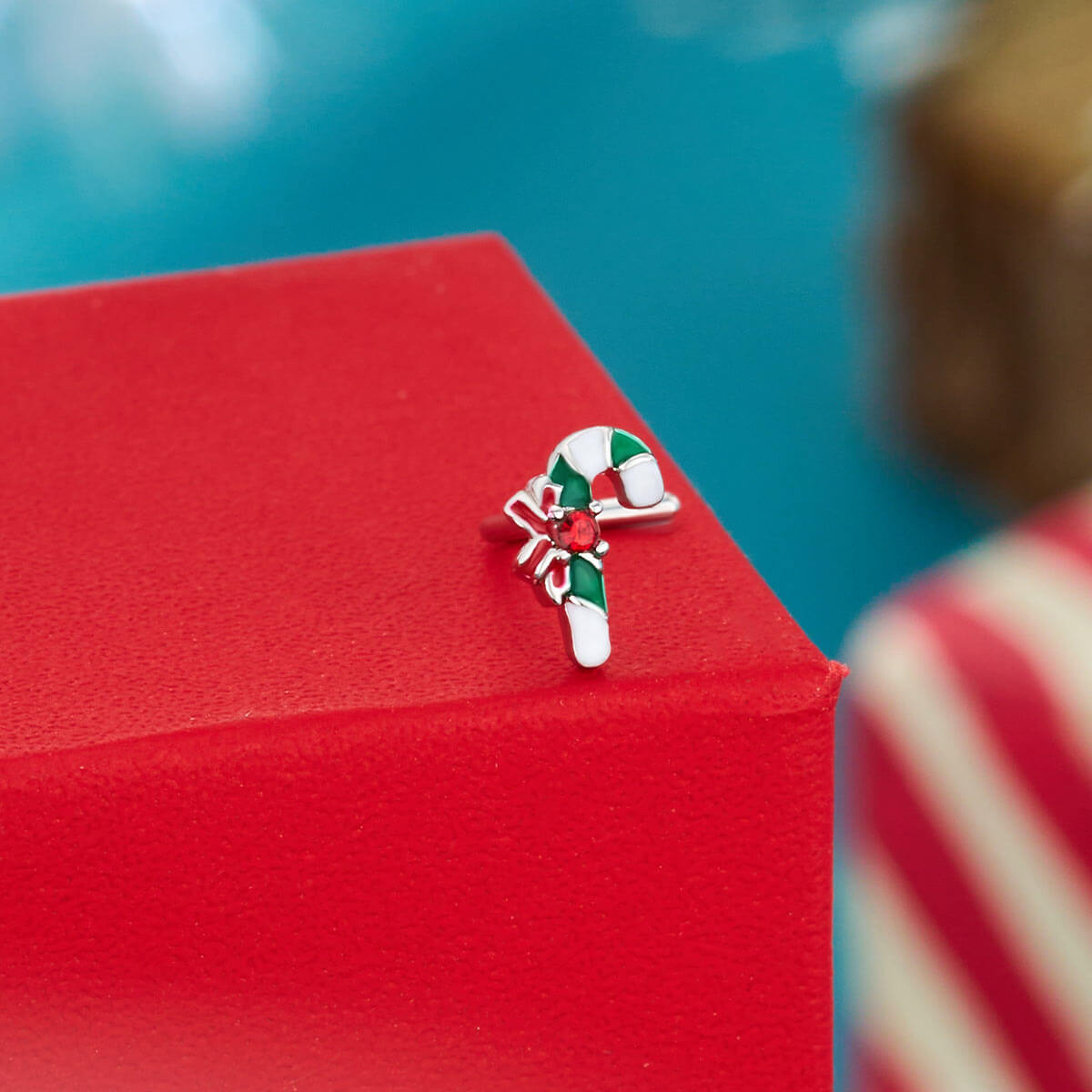 3PCS Chiristmas Santa/Tree/CandyCane Nose Stud