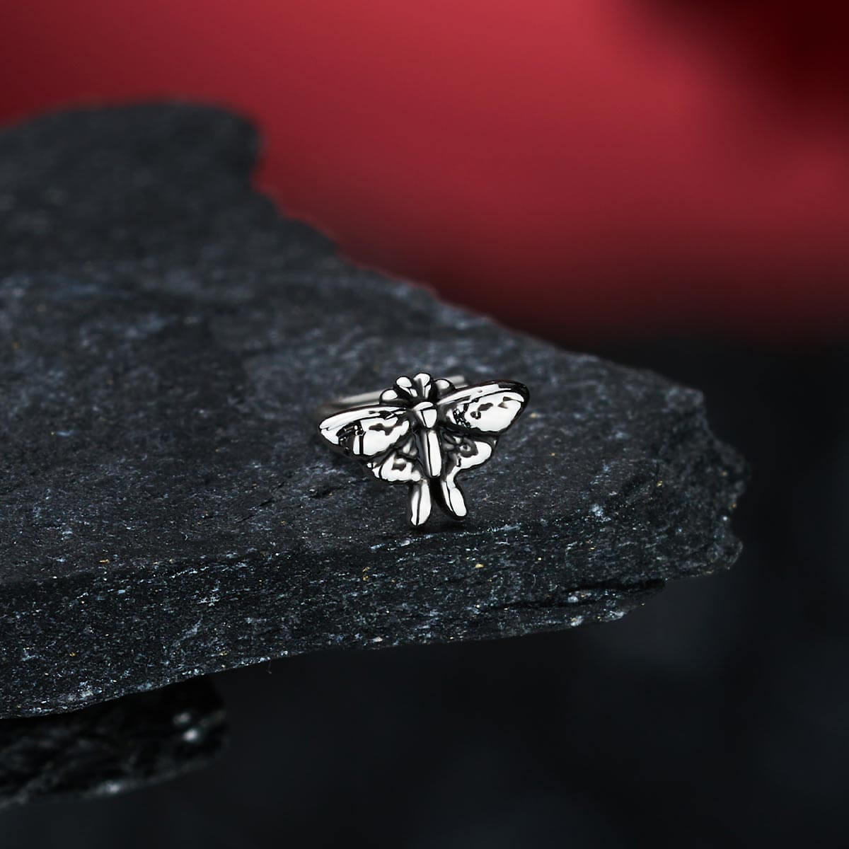 3PCS Coffin/MothBat/Wing Nose Studs Set