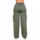 Plus Size High Waist Multi Pockets Cargo Pants