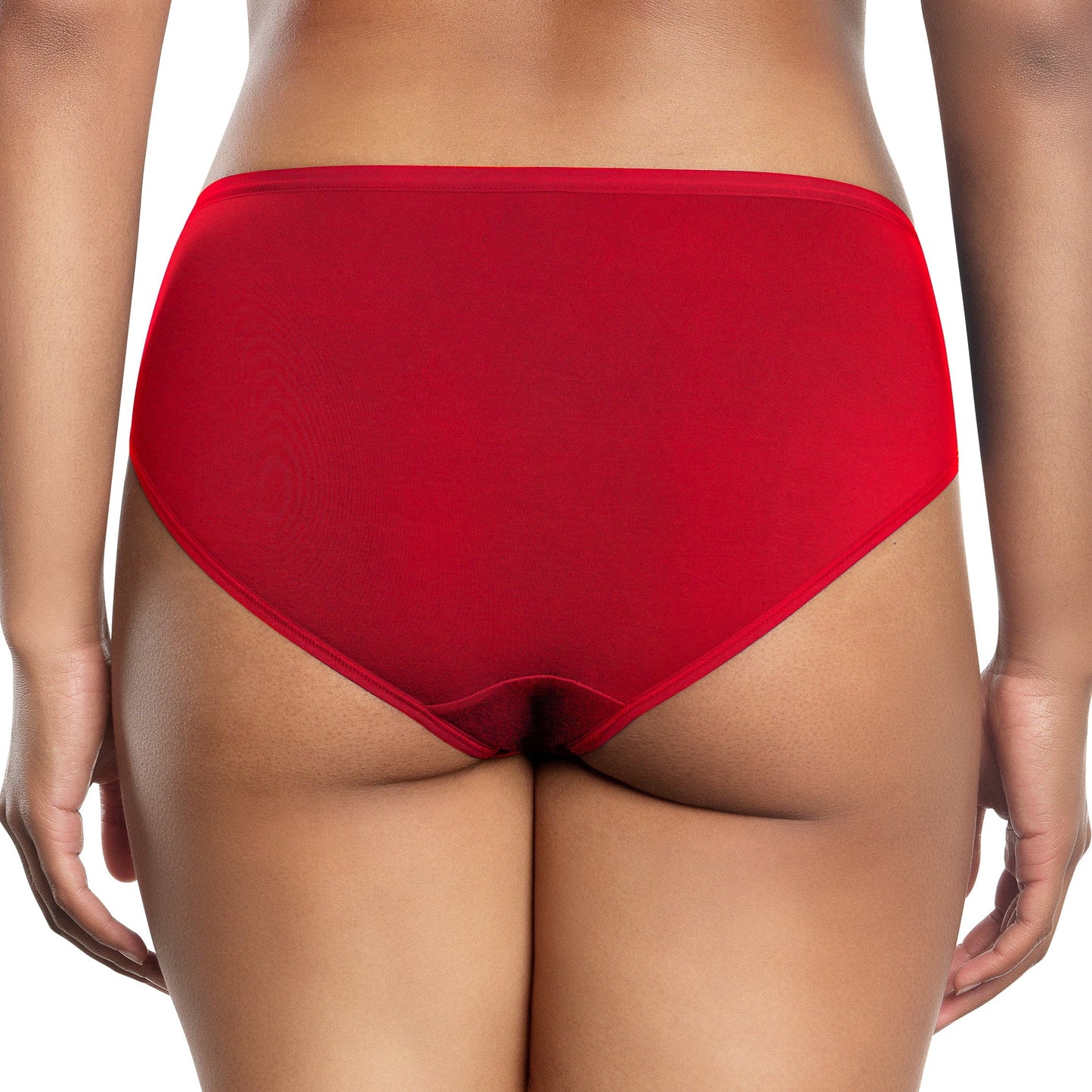 PARFAIT Cozy Hipster PP504 Cotton Like fabric Full Coverage - Racing Red