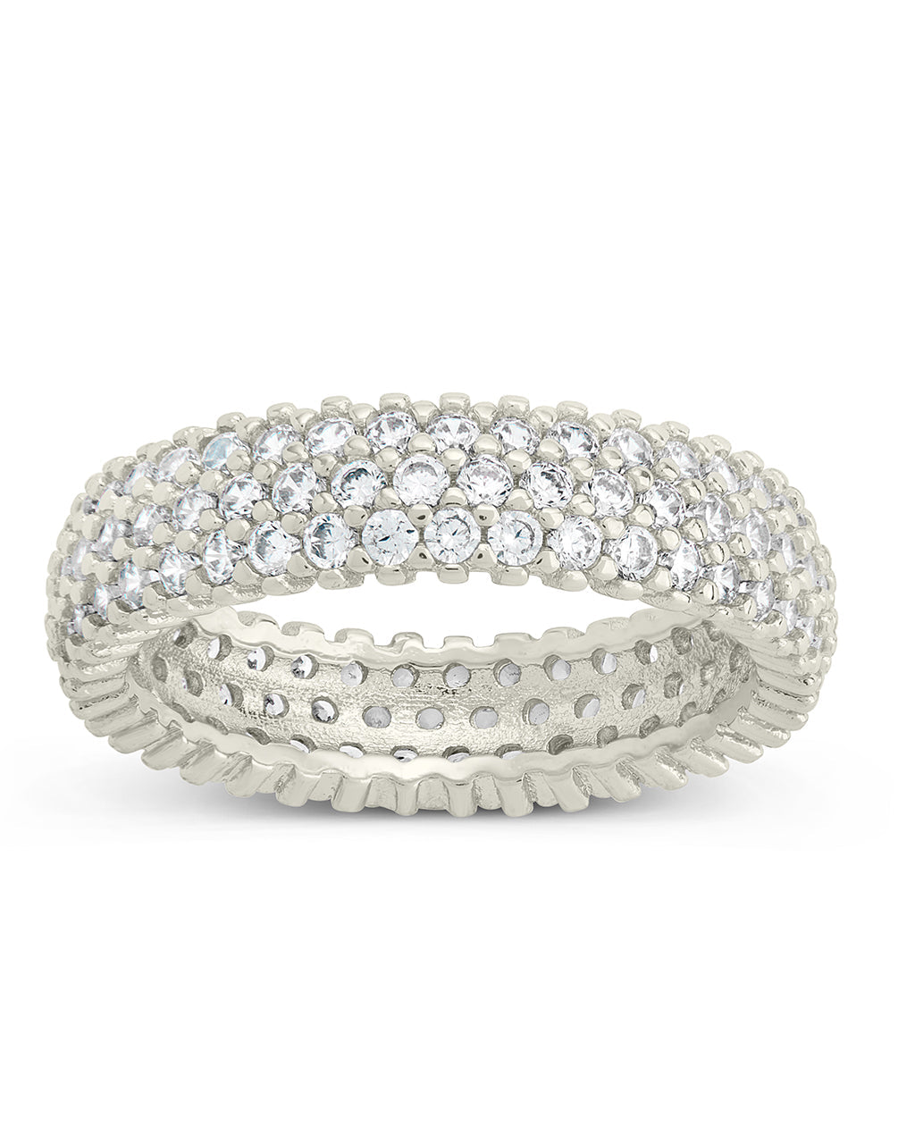 Jolene CZ Rainbow Eternity Ring