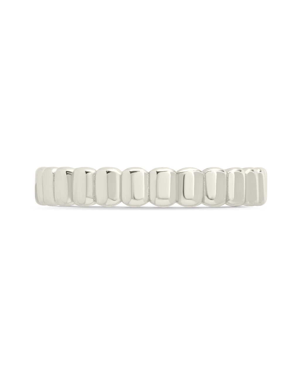 Sterling Silver Stacey Textured Band Ring
