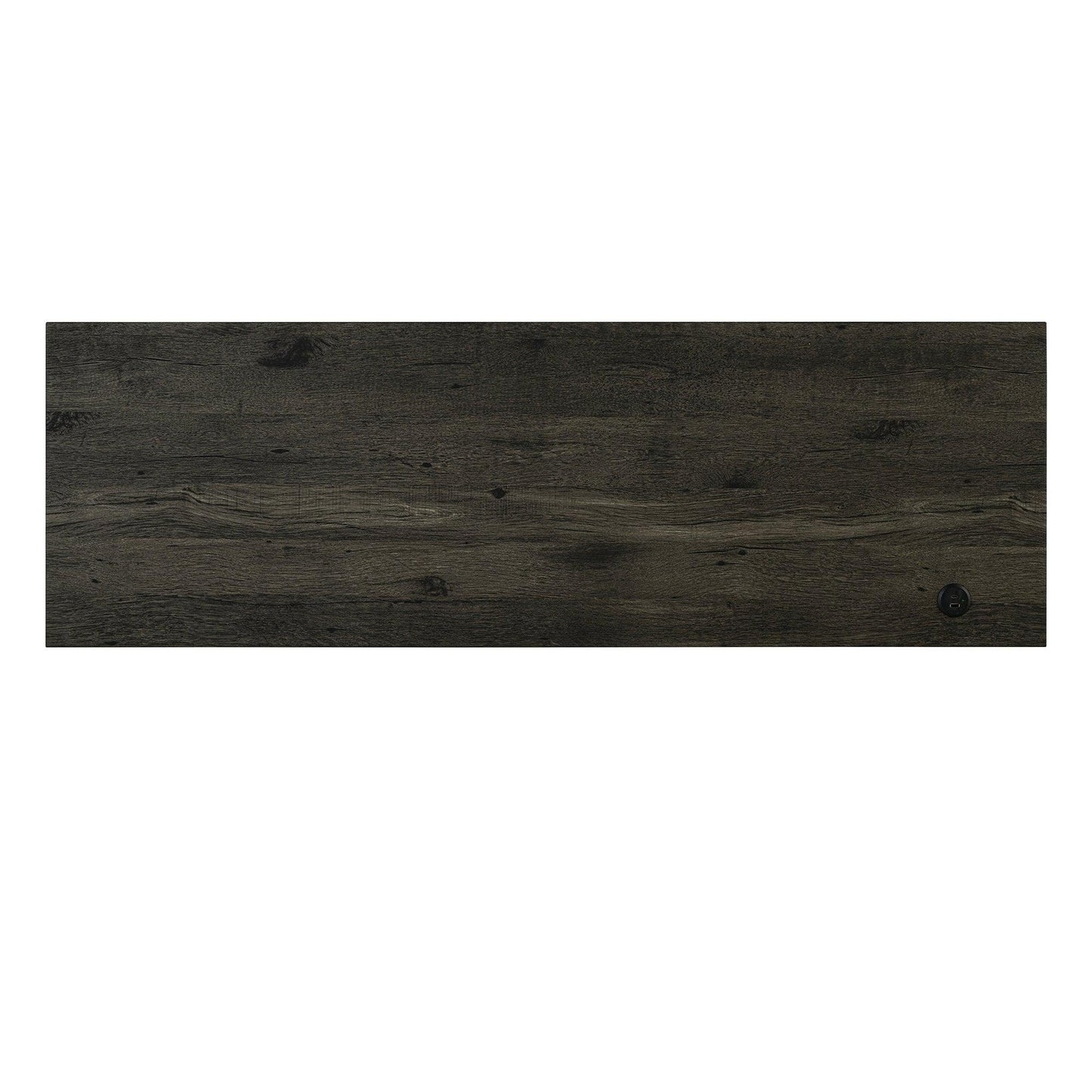 59" Rustic Dining&Bar Table Set with 3 Stools for Apartment, USB-A & USB-C Charging Ports