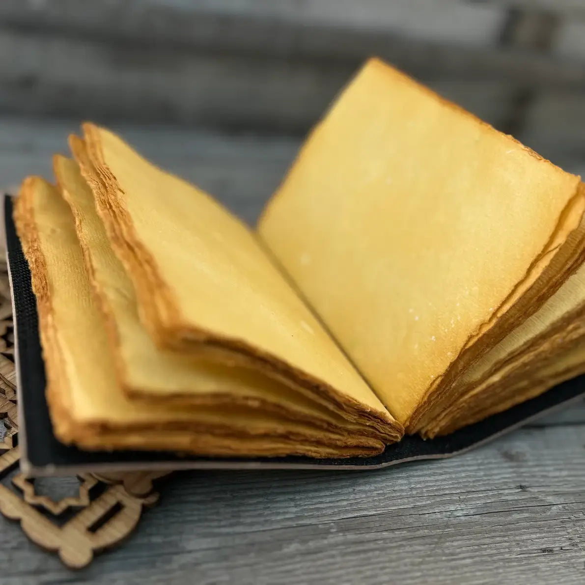 Leather Journal Blank Vintage Notebook