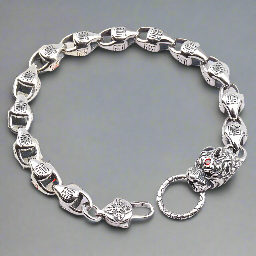 Vintage Ethnic Mantra Gothic Bracelet