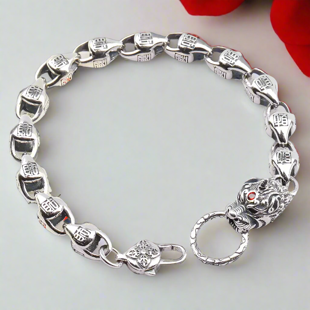 Vintage Ethnic Mantra Gothic Bracelet