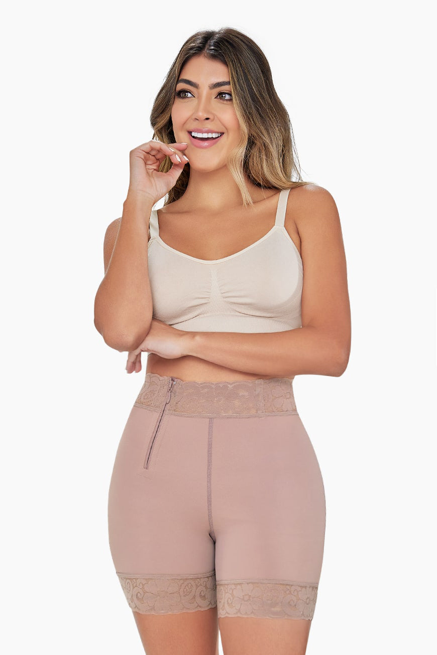CURVEEZ BBL Effect Easy Sculpt Hi-Cut Shorts